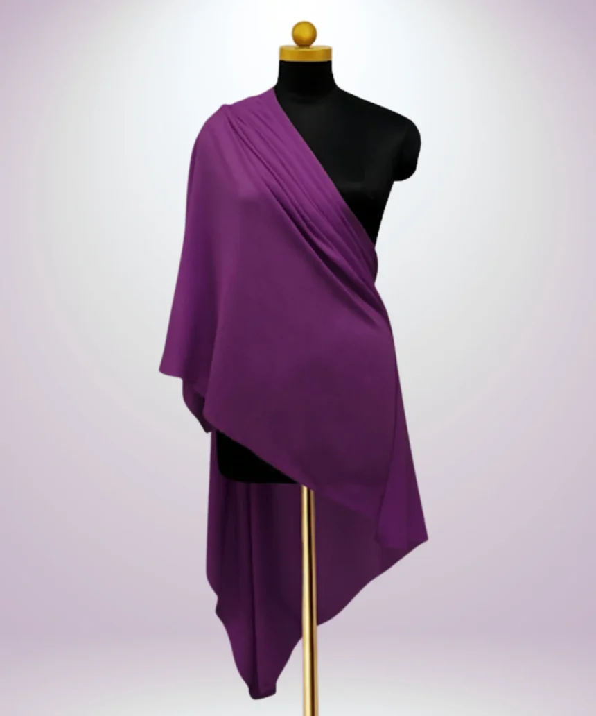 Purple Mauve Pashmina Cashmere Shawl