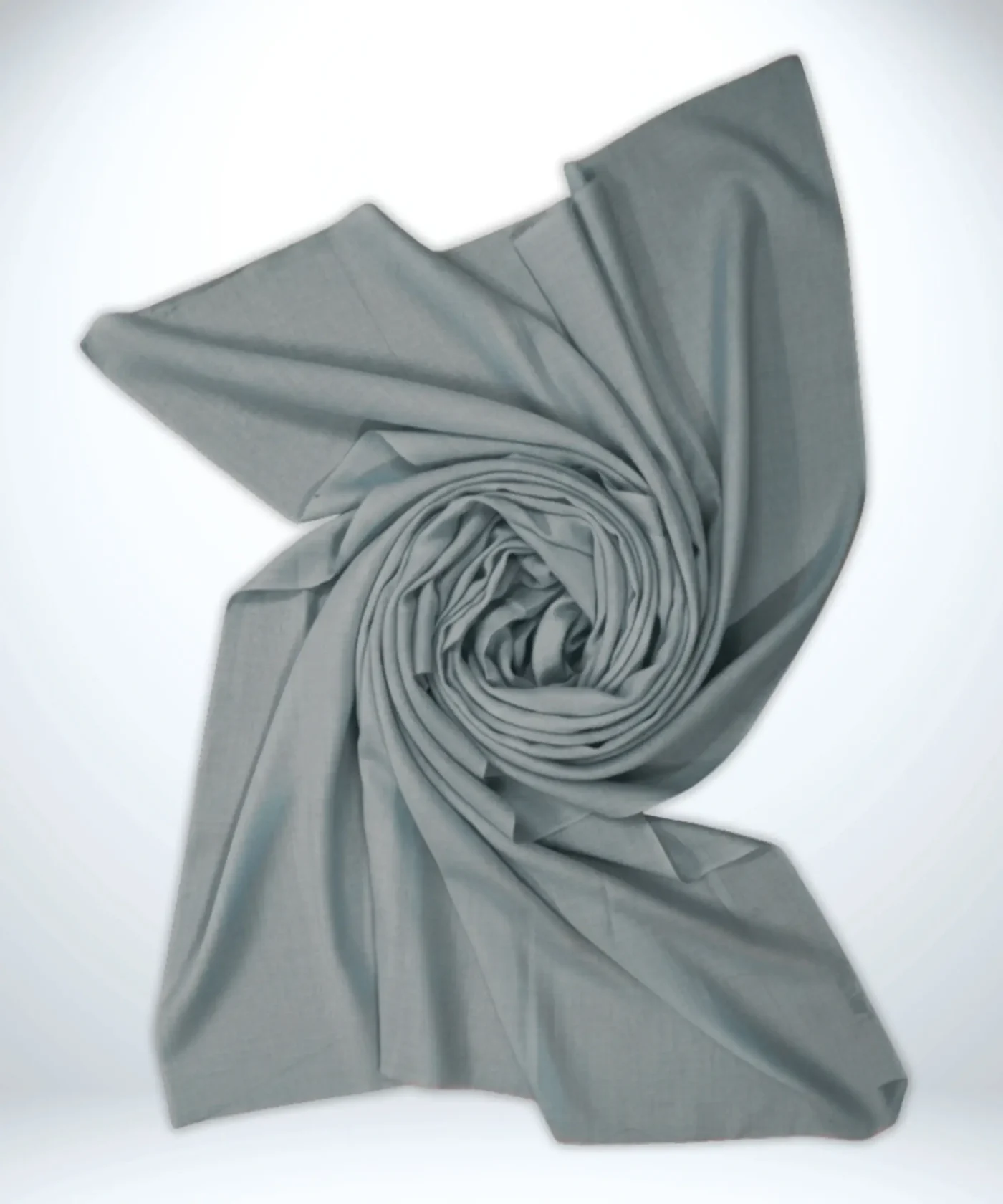 Pigeon Grey Pashmina Cashmere Shawl - Image 3