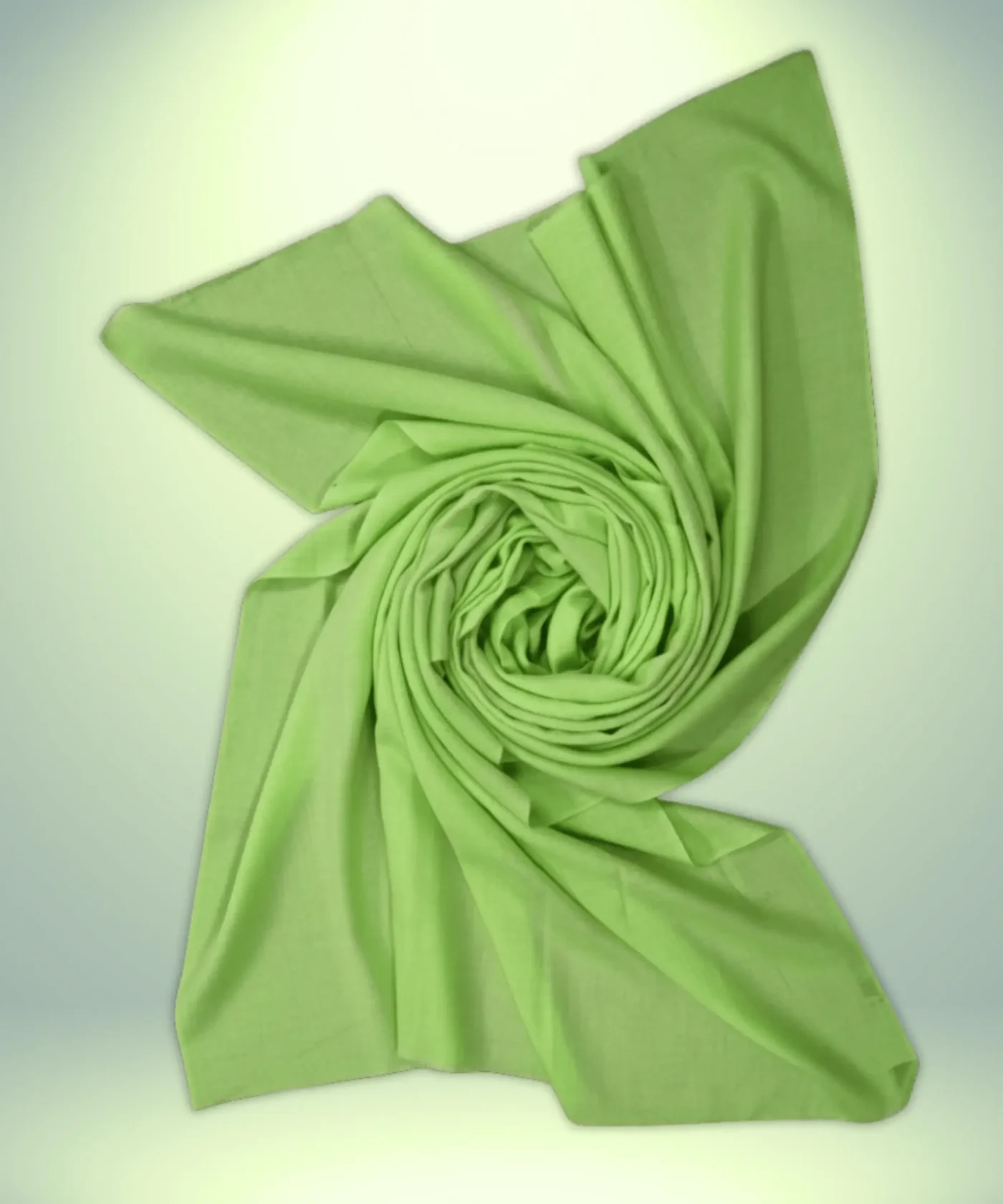 Pistachio Green Pashmina Cashmere Shawl - Image 2