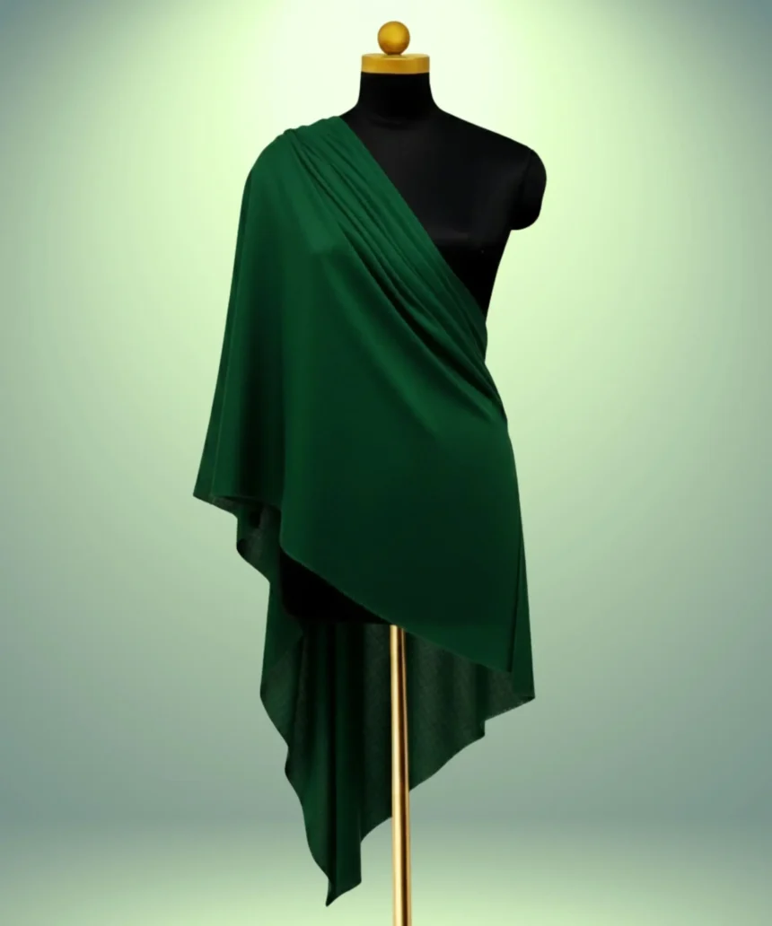 Emerald Green Pashmina Cashmere Shawl
