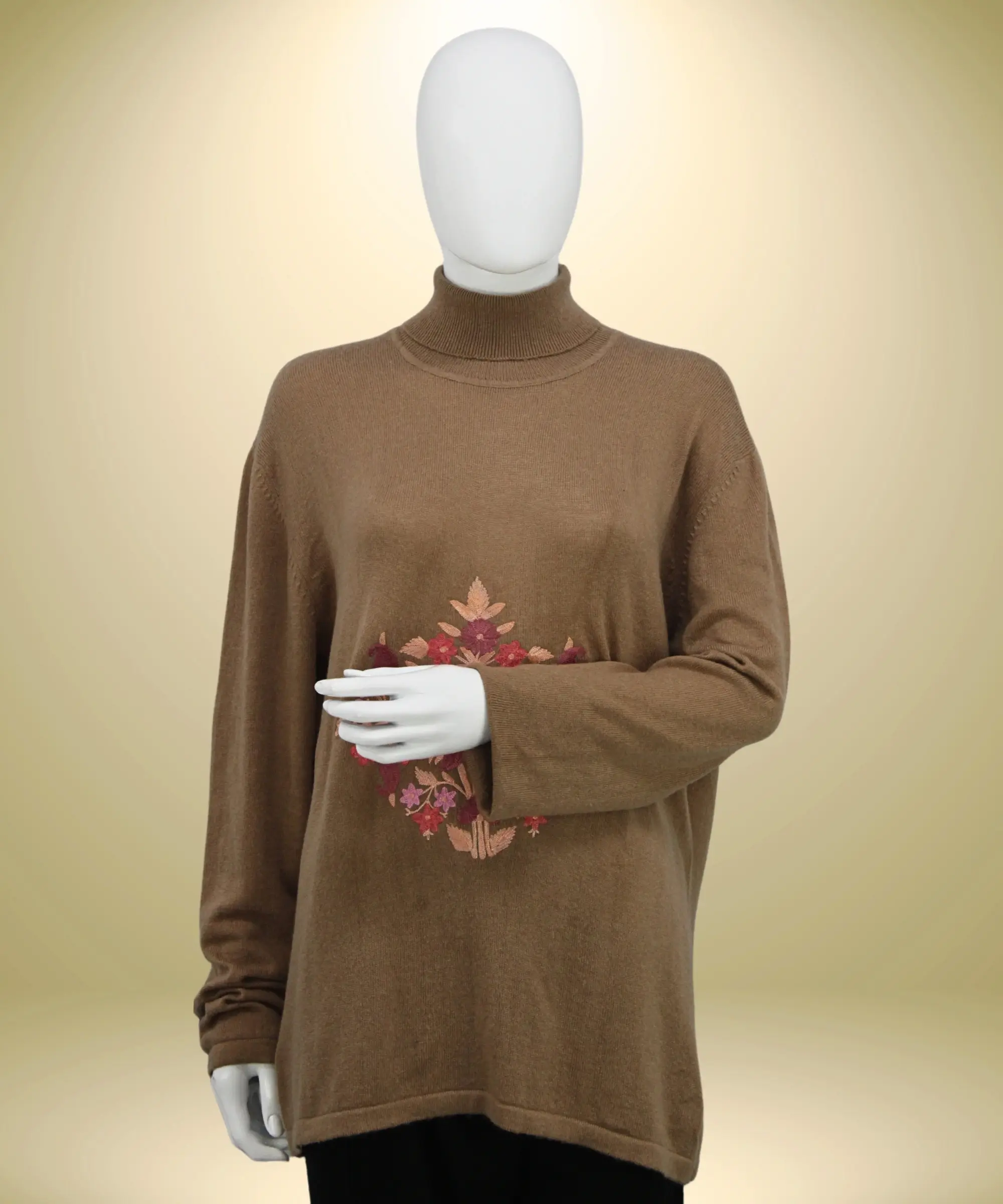 ALBASIR-SWEATER-AARI-HIGH-NECK-1-1 Sweater Aari High Neck - Image 1