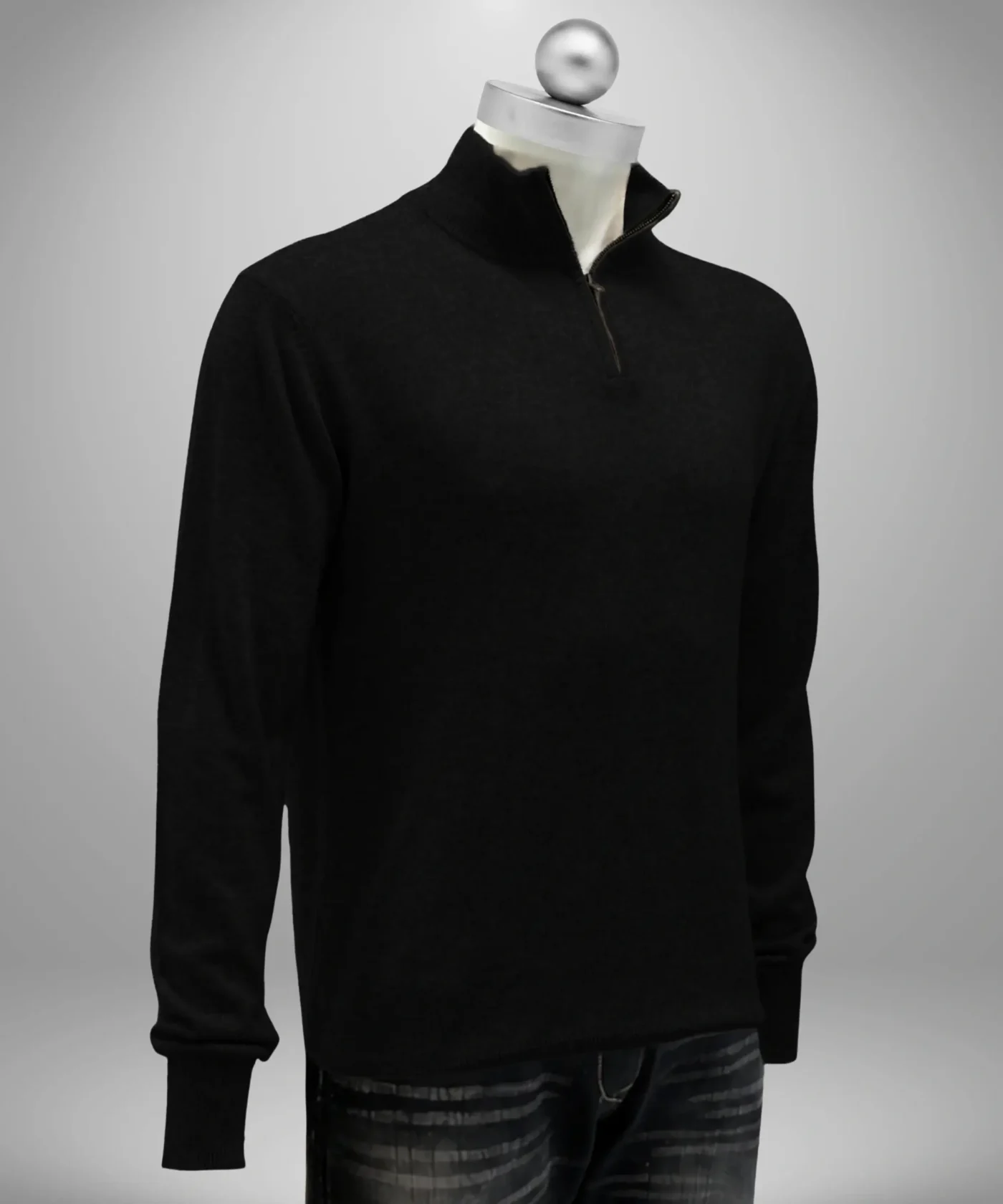 Sweater Pashmina Zip Neck - Image 2