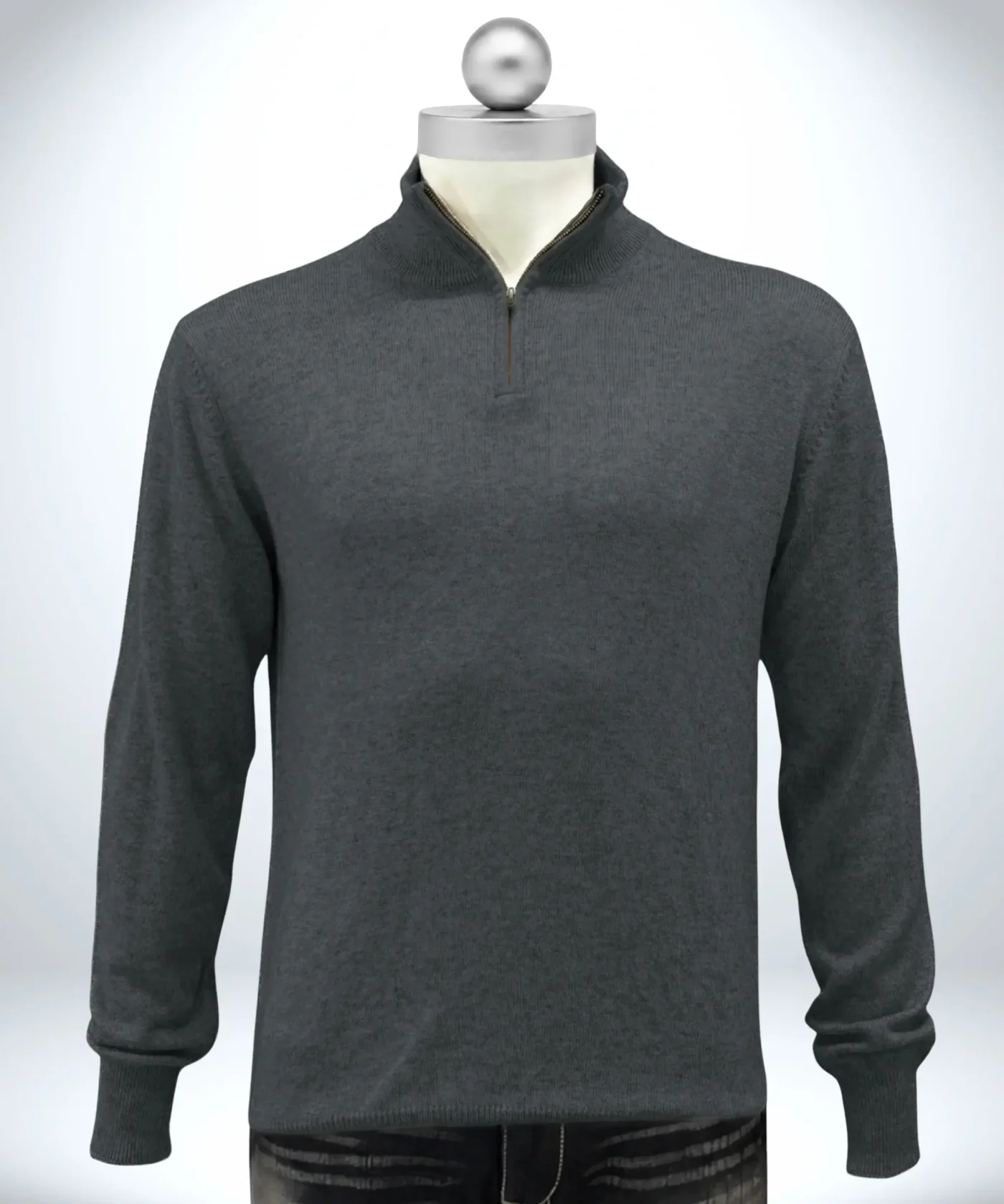 Sweater Pashmina Zip Neck - Image 9