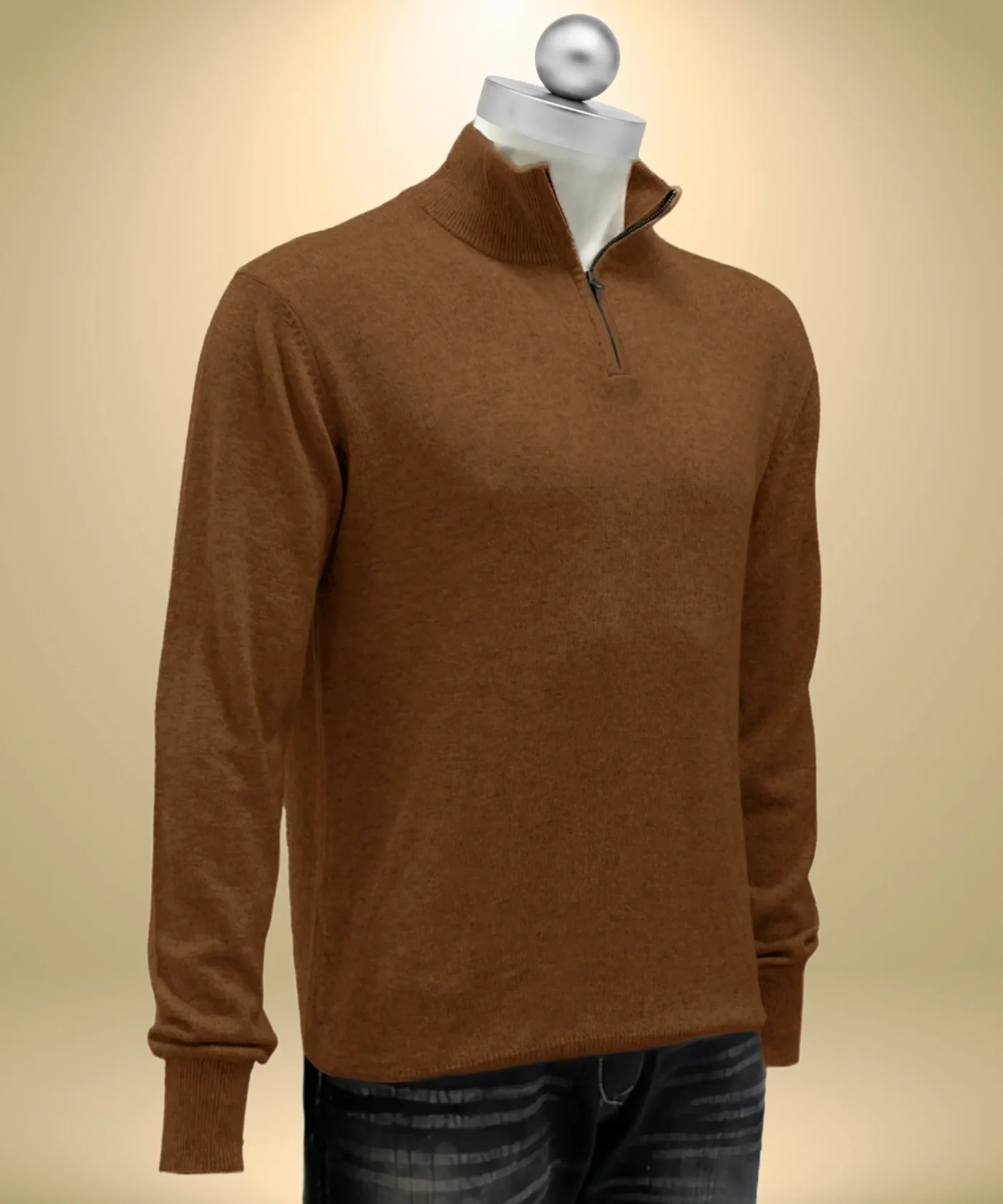 Sweater Pashmina Zip Neck - Image 18