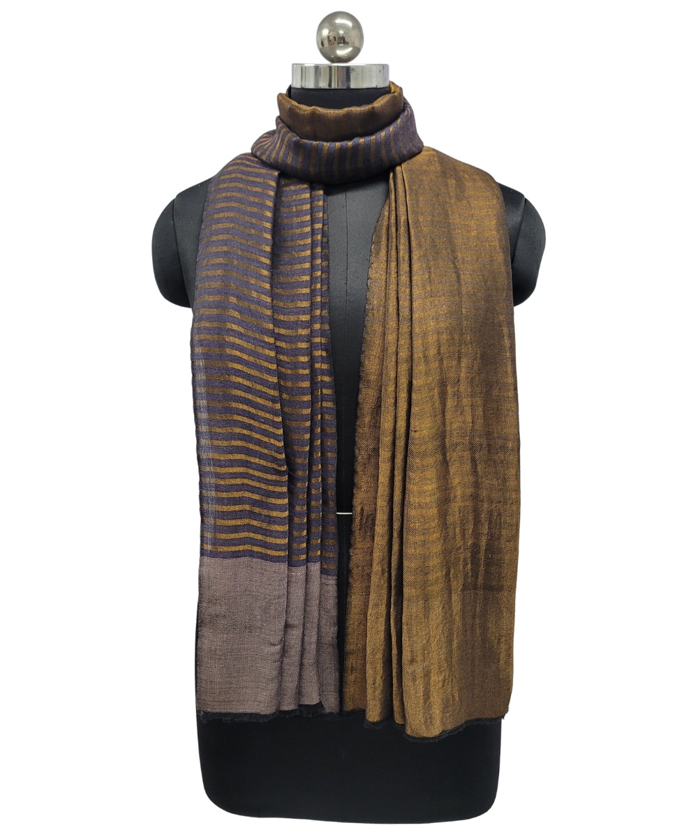 55-5-1 Stole Zari Reversible - Image 1