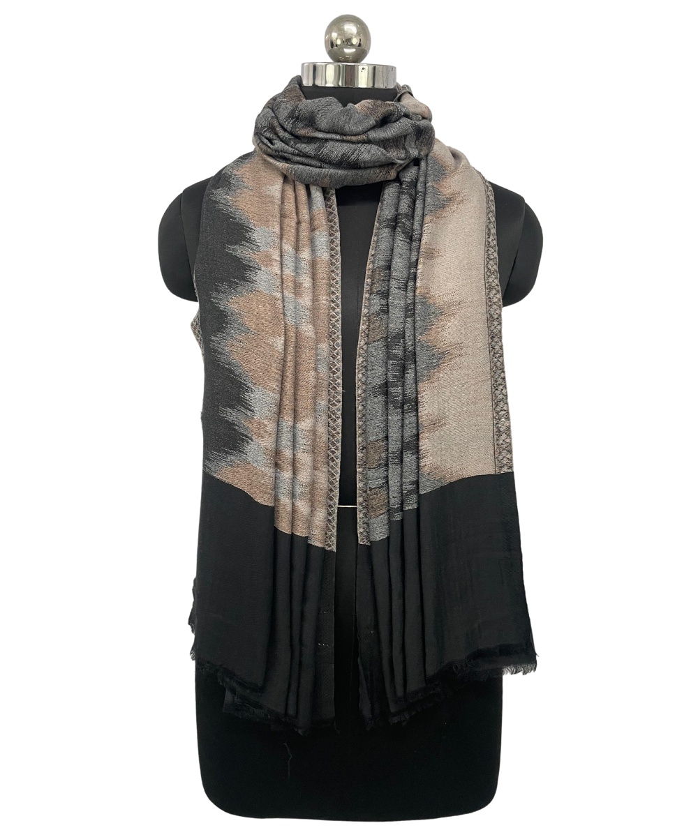 97-3 Stole Ikat Reversible - Image 1