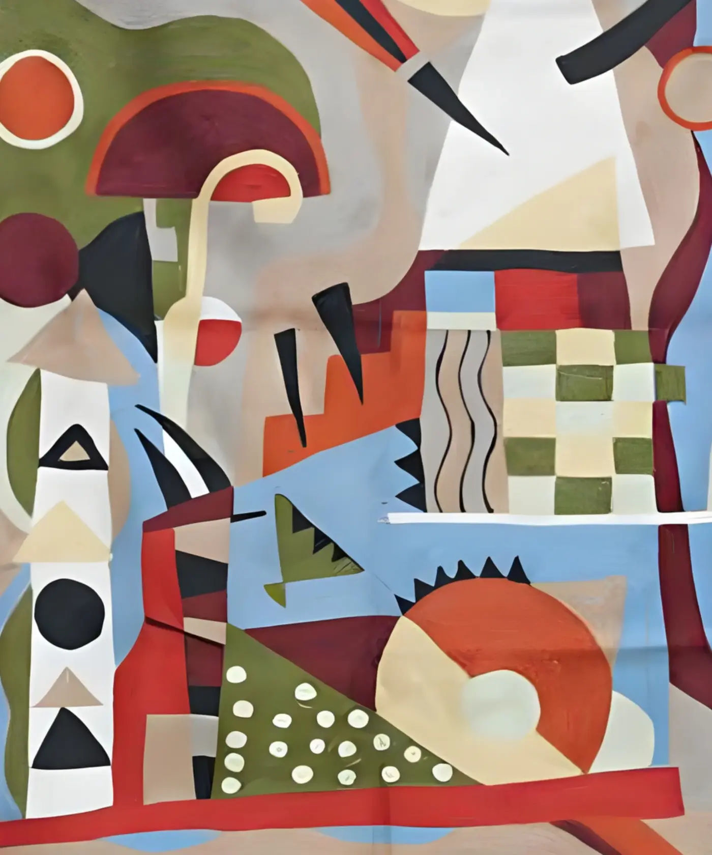 Abstract Silk Rug - Image 4