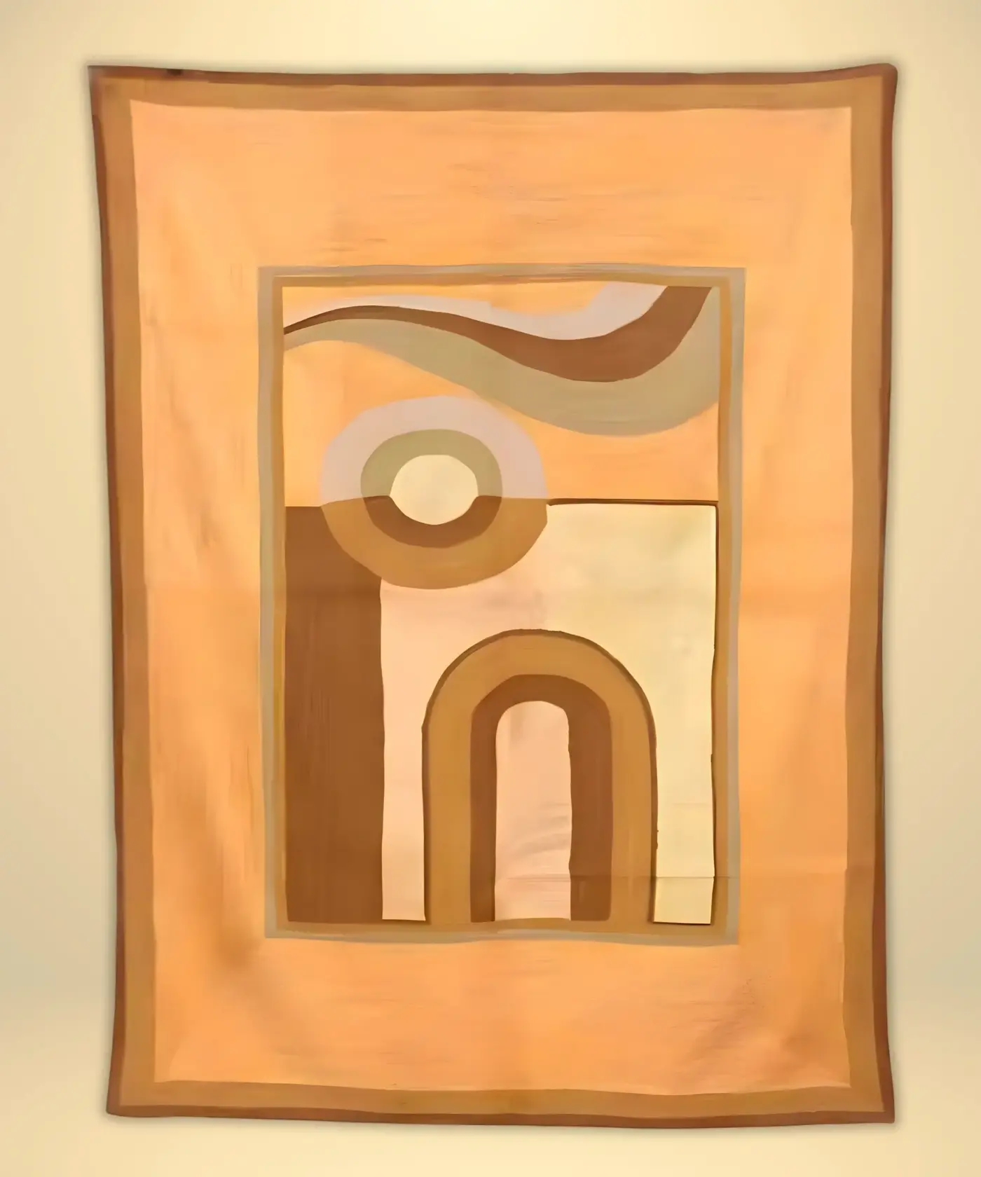 Abstract Silk Rug - Image 3
