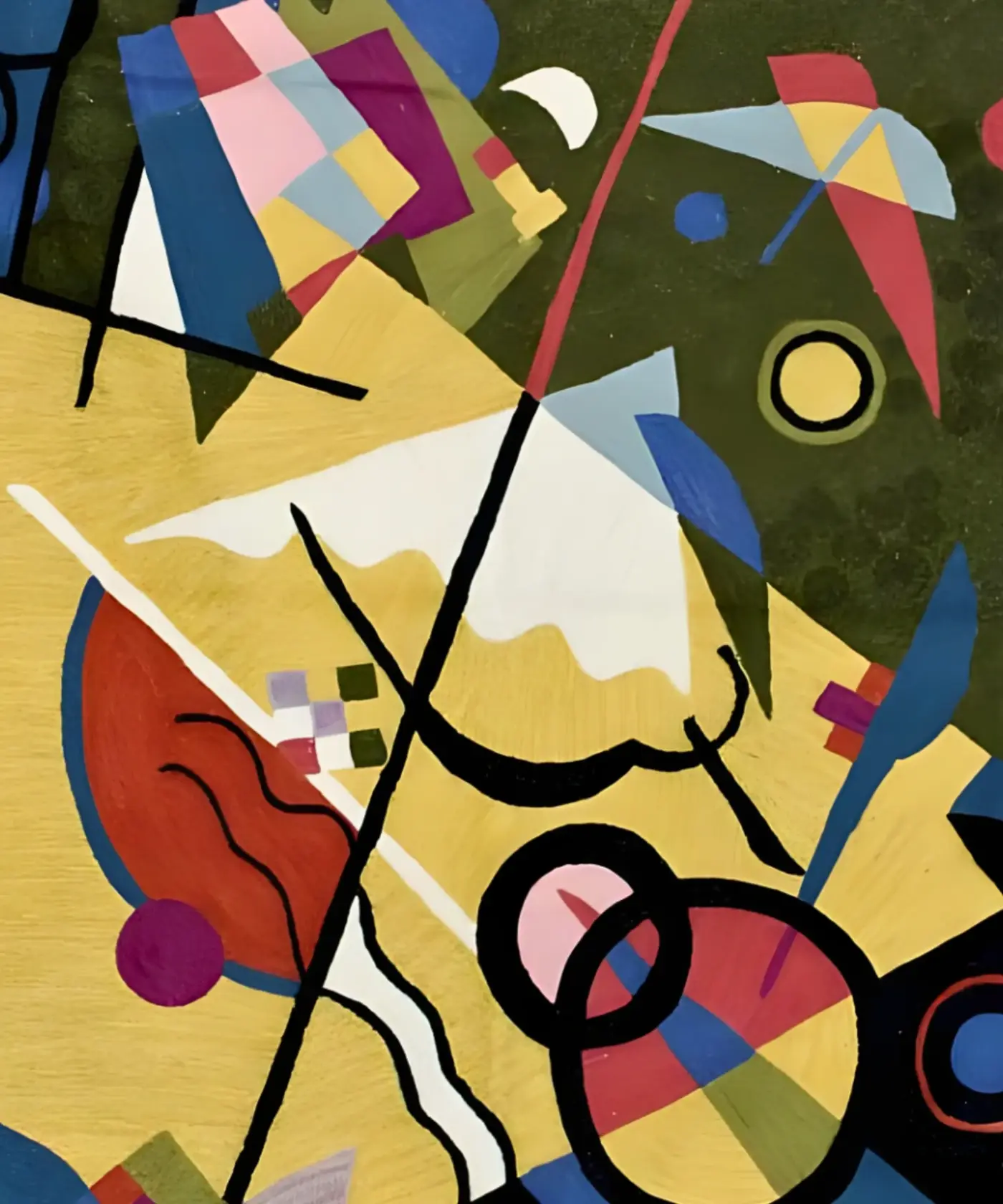 Abstract Woollen Rug - Image 4