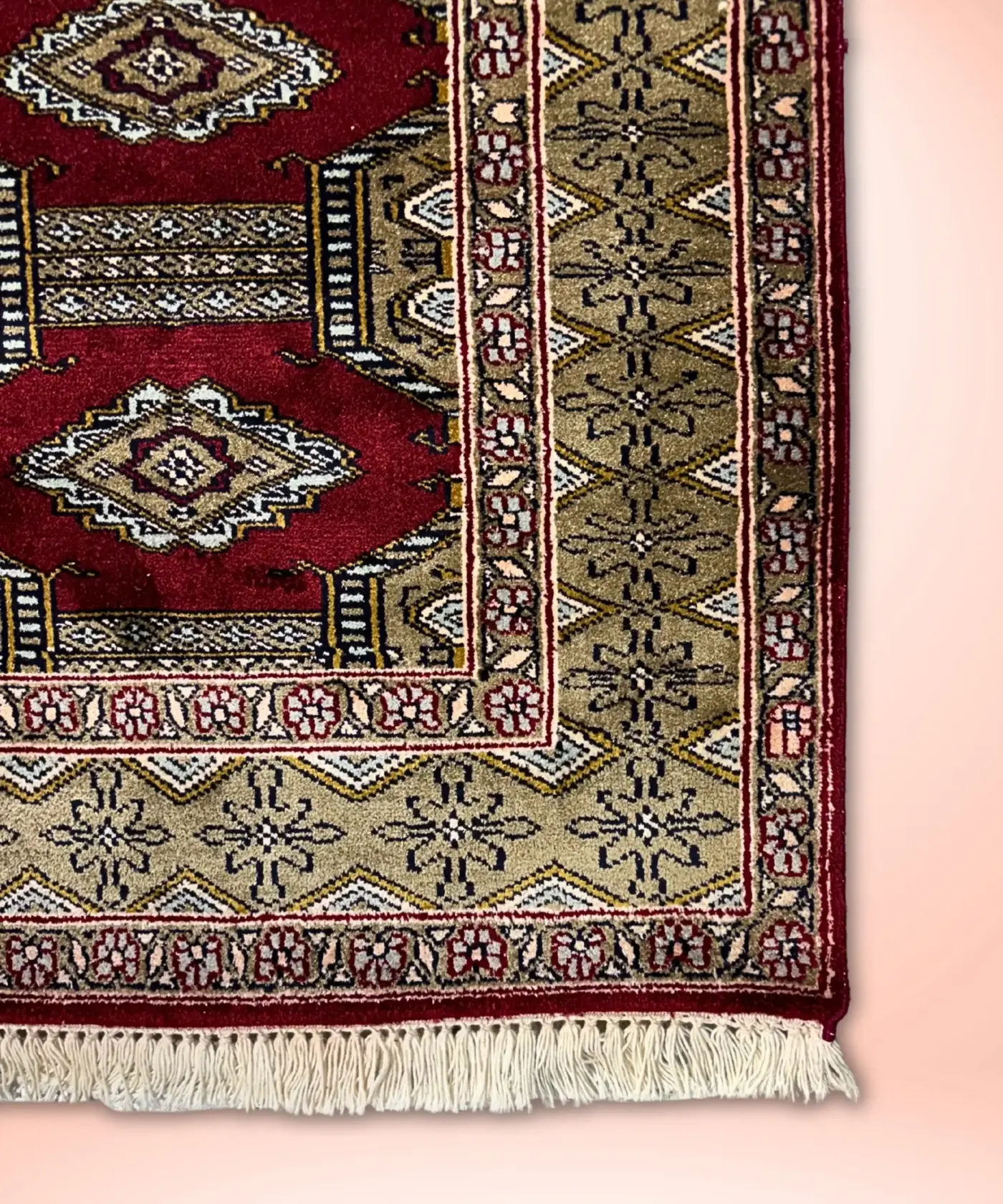 Carpet Handmade Silk On Cotton (2.5 X 4’ft) - Image 4