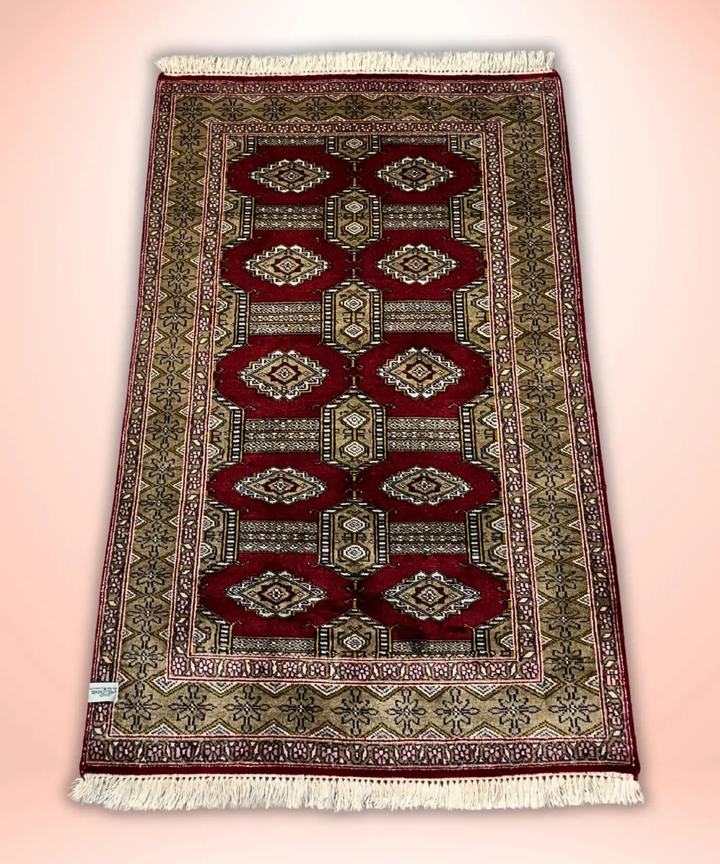 Carpet Handmade Silk On Cotton (2.5 X 4’ft) - Image 2