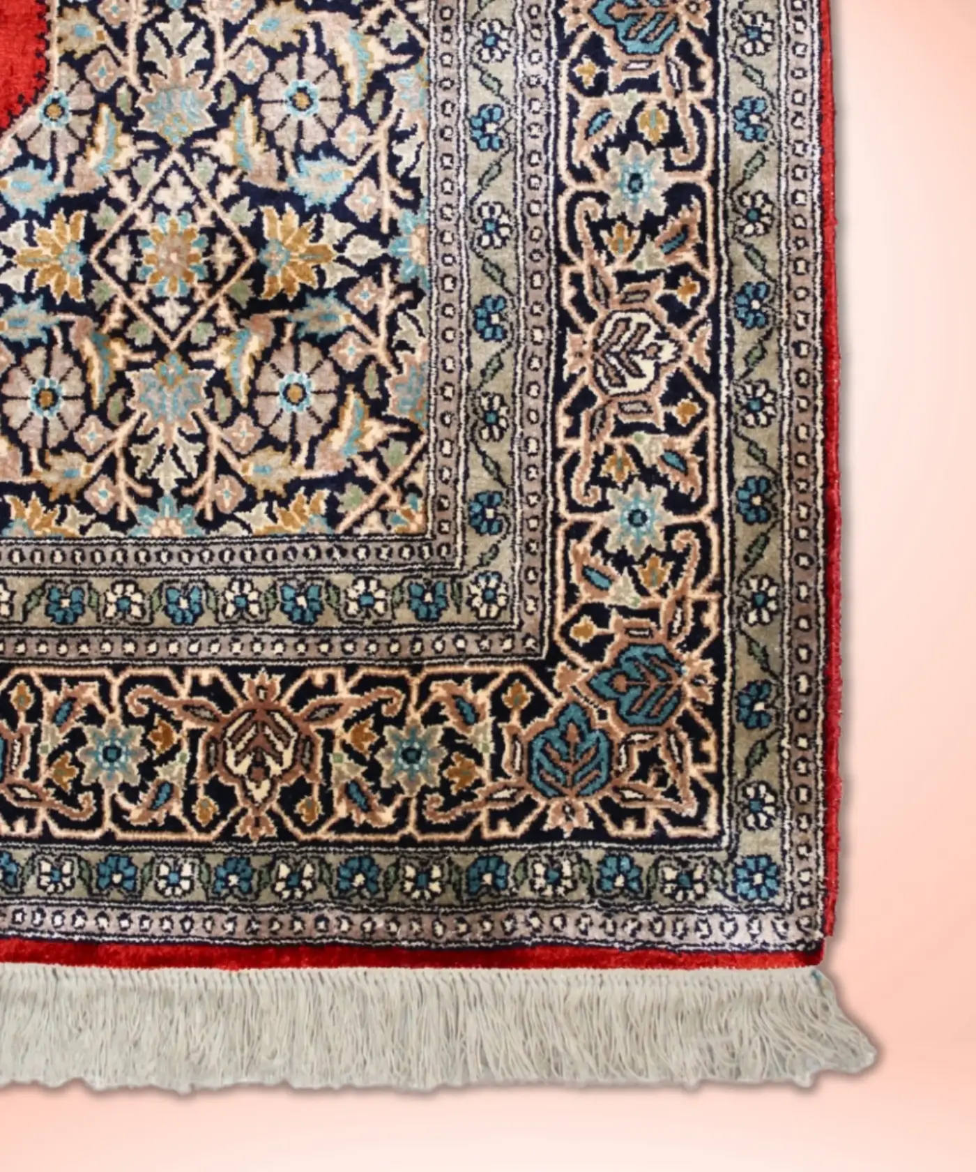 Carpet Handmade Silk 3′ x 5′ Ft - Image 4