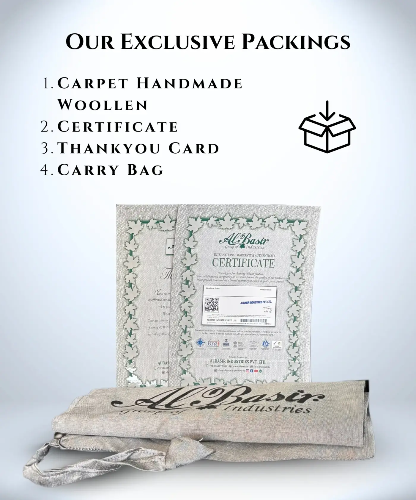 Carpet Handmade Woollen (5' x 8' Ft.) - Image 6