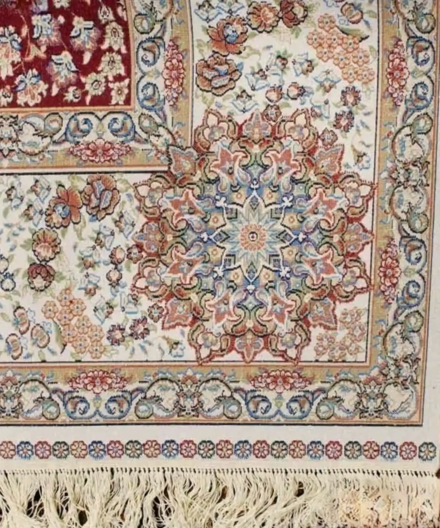 Carpet Oriental Silk (6.5' x 6.5' Ft.) - Image 3