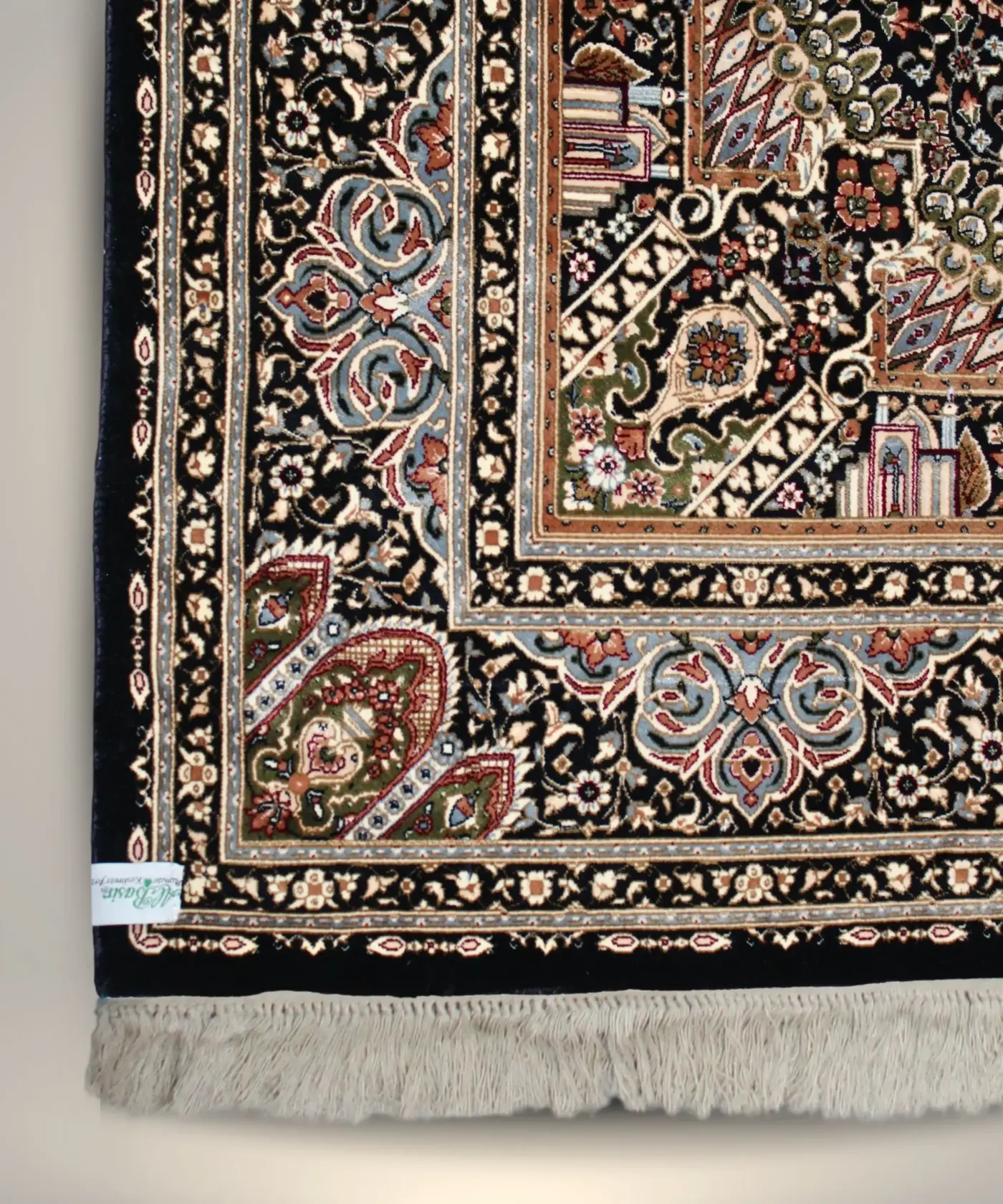 Carpet Silk Floral (4'x 6'Ft.) - Image 4