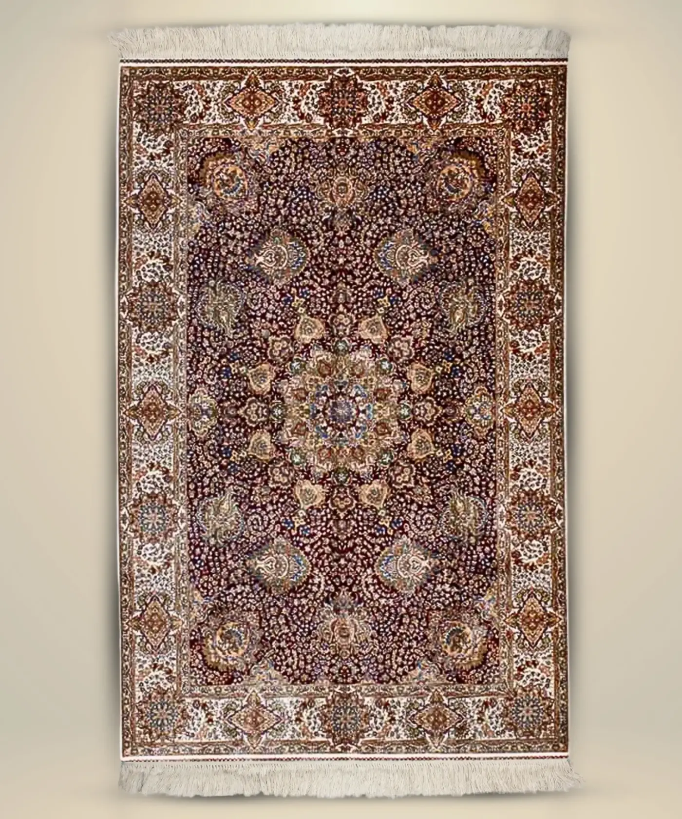 Carpet Silk Floral (7' x 10' Ft) - Image 2