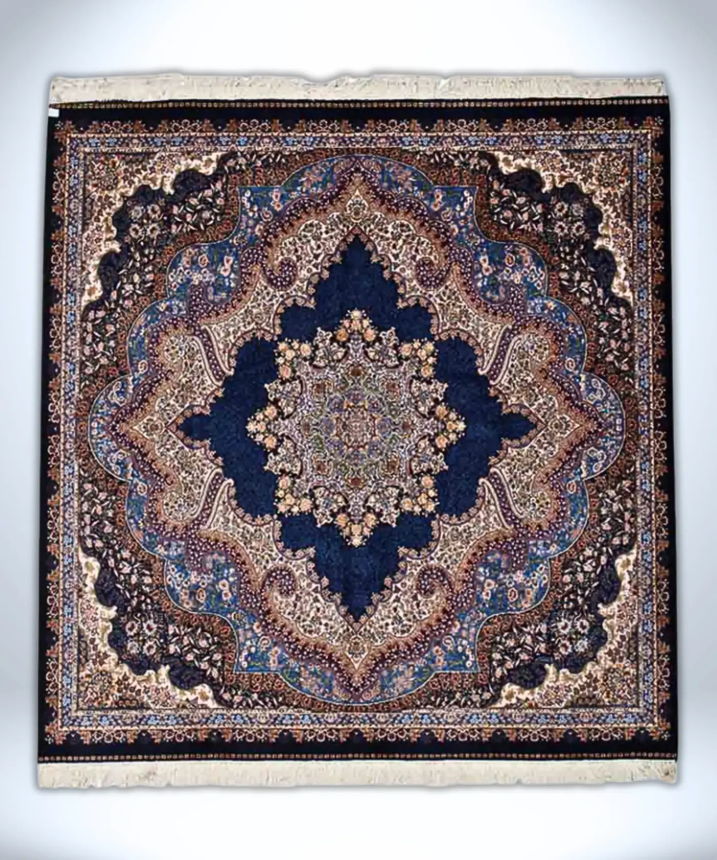 Carpet Silk Oriental (6.5' x 6.5' Ft.) - Image 2