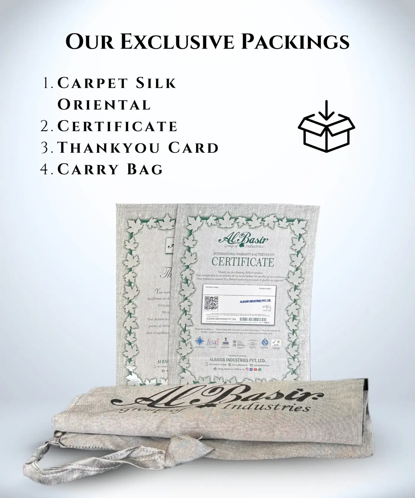 Carpet Silk Oriental (2' x 4' Ft.) - Image 7