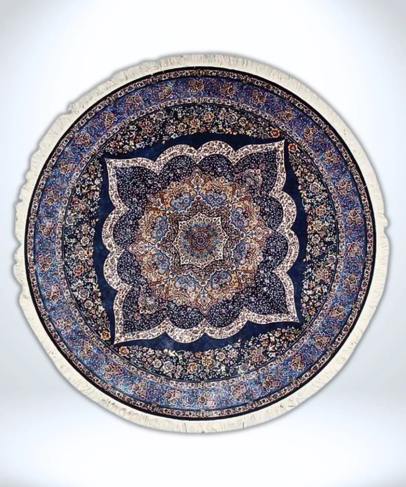 Carpet Silk Round (6.5' x 6.5' Ft.) - Image 2