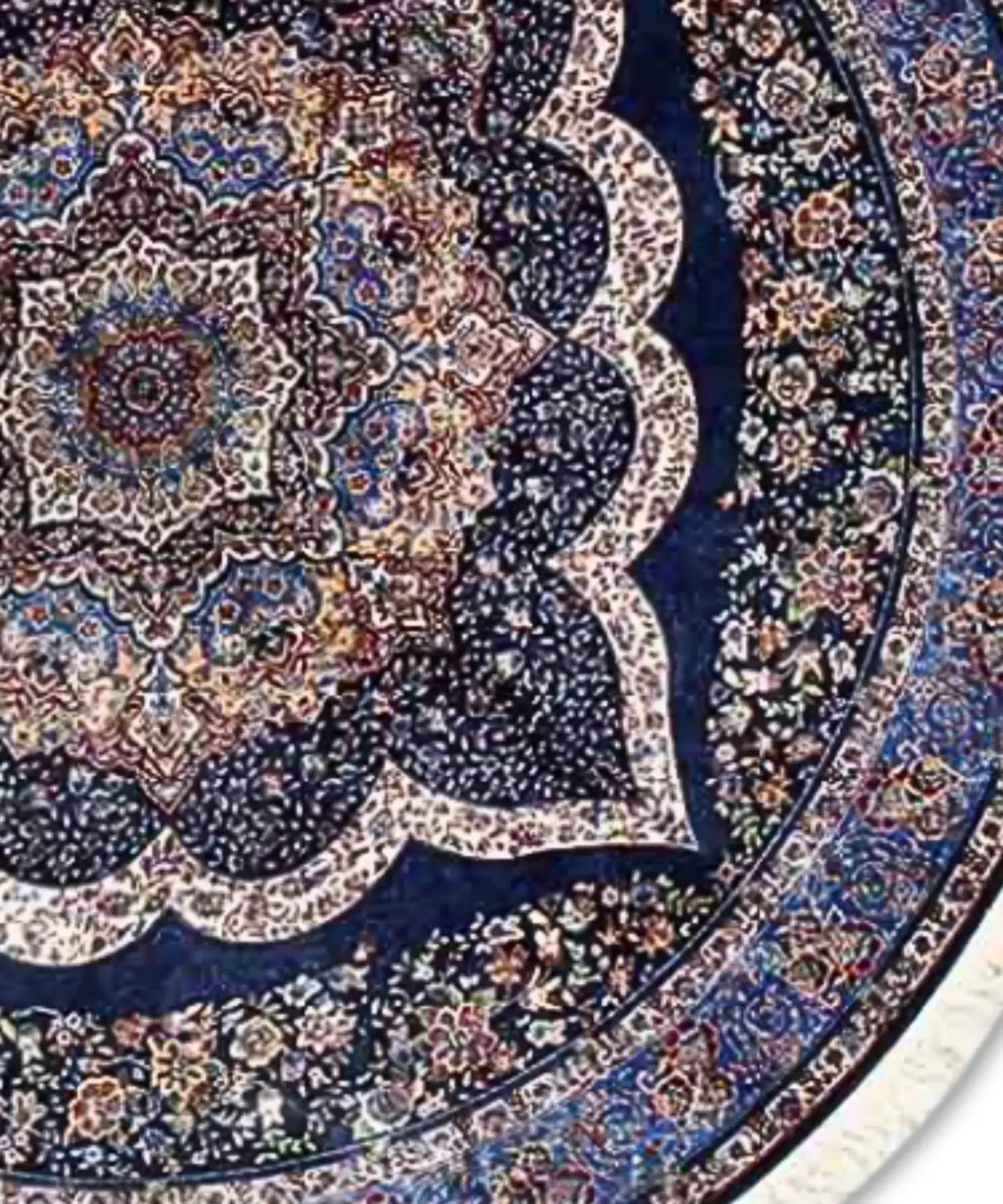 Carpet Silk Round (6.5' x 6.5' Ft.) - Image 3