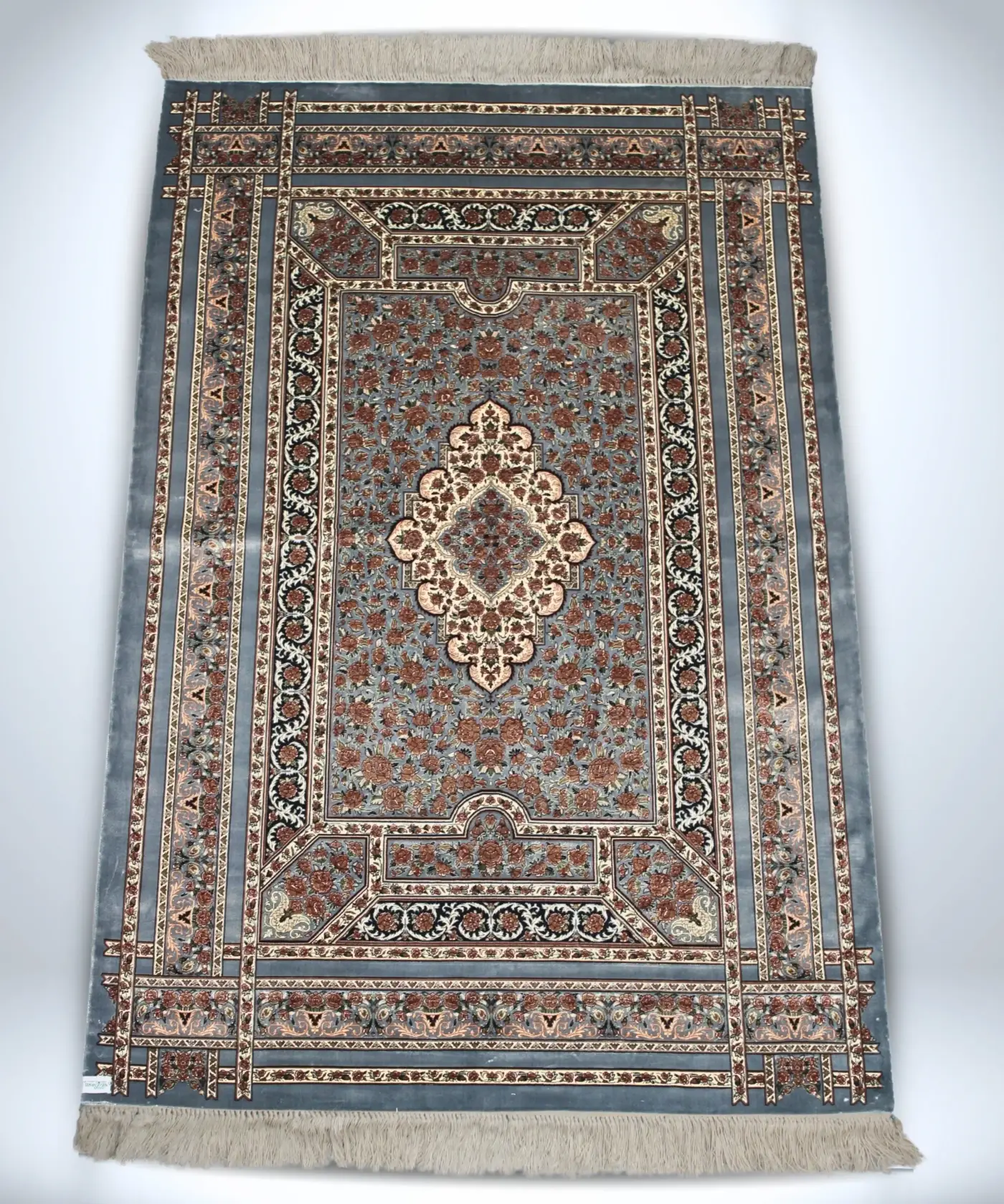 Carpet Floral Silk (4′x 6′Ft.) - Image 4