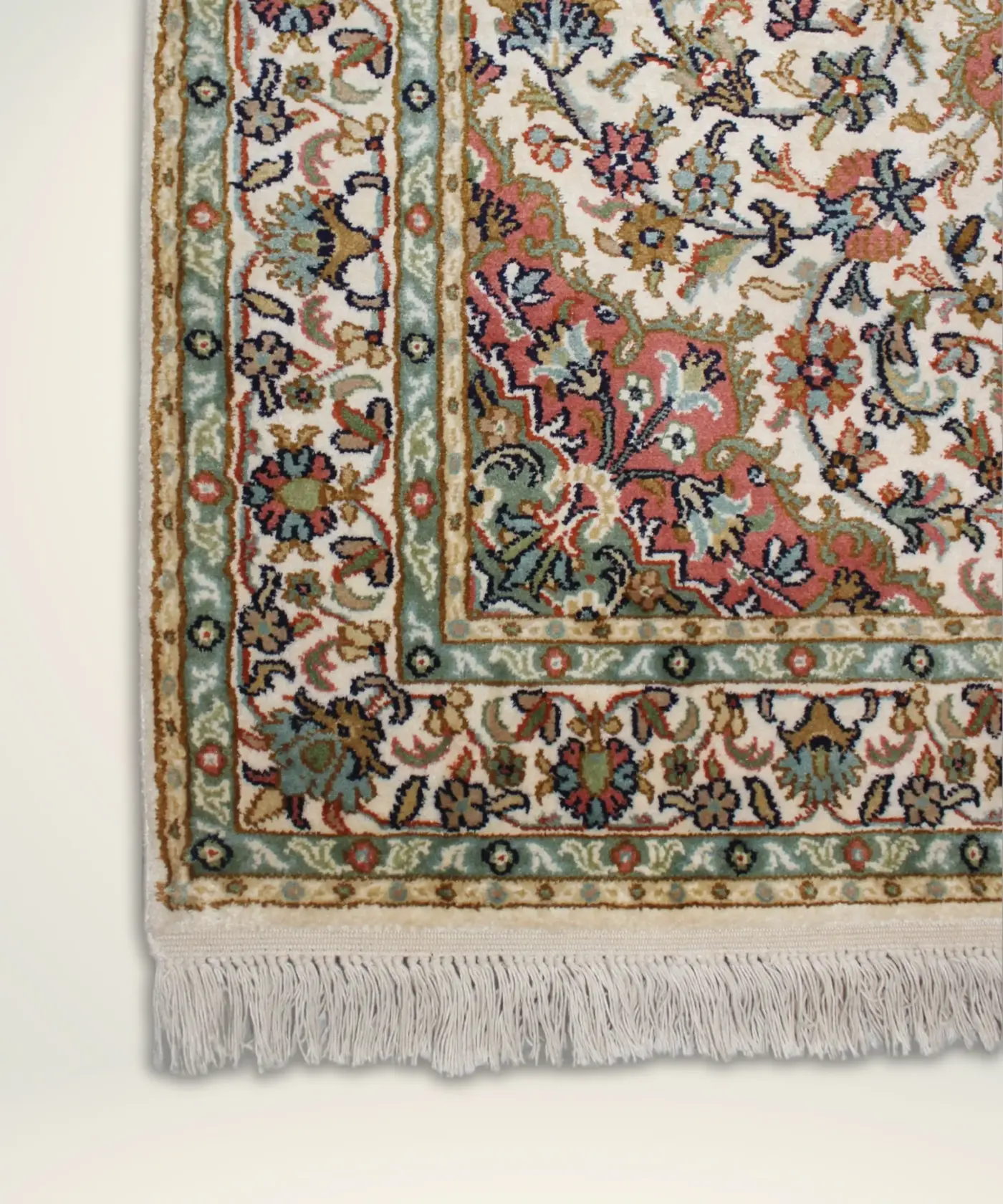 Carpet Handmade Silk On Cotton (2.5' x 4'Ft.) - Image 2