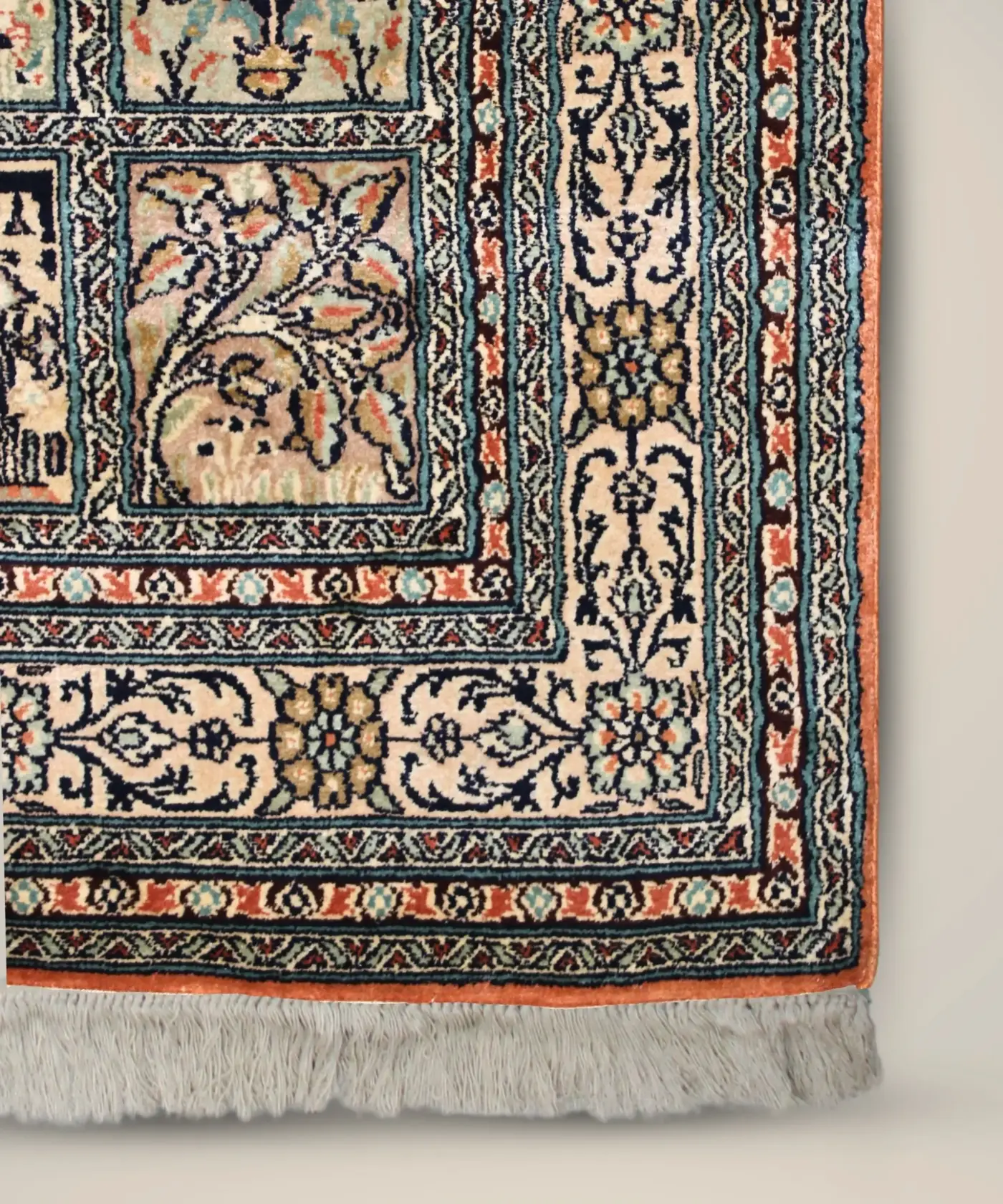 Carpet Handmade Silk On Cotton (3'x 5'Ft.) - Image 4