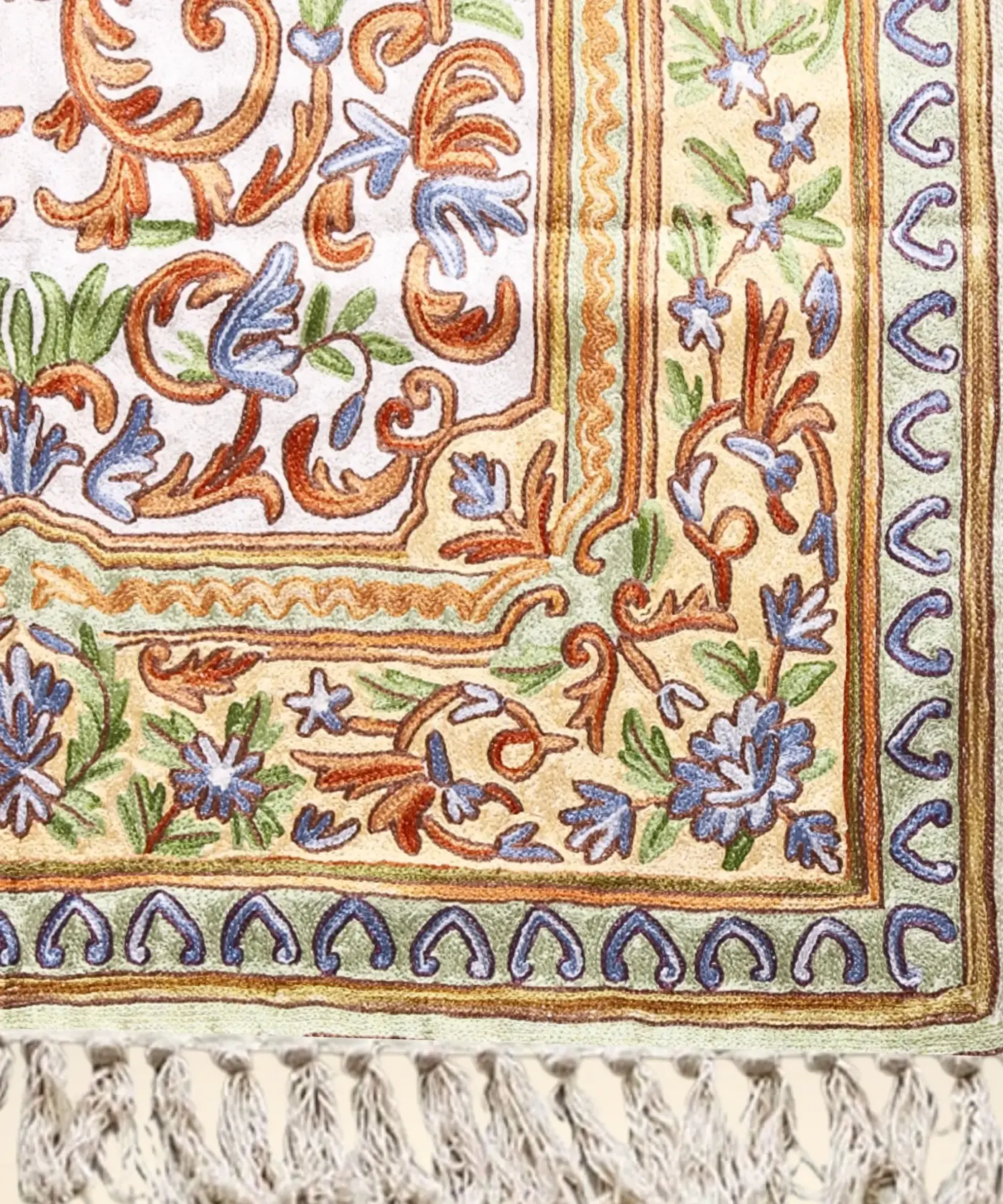 Floral Silk Rug - Image 3