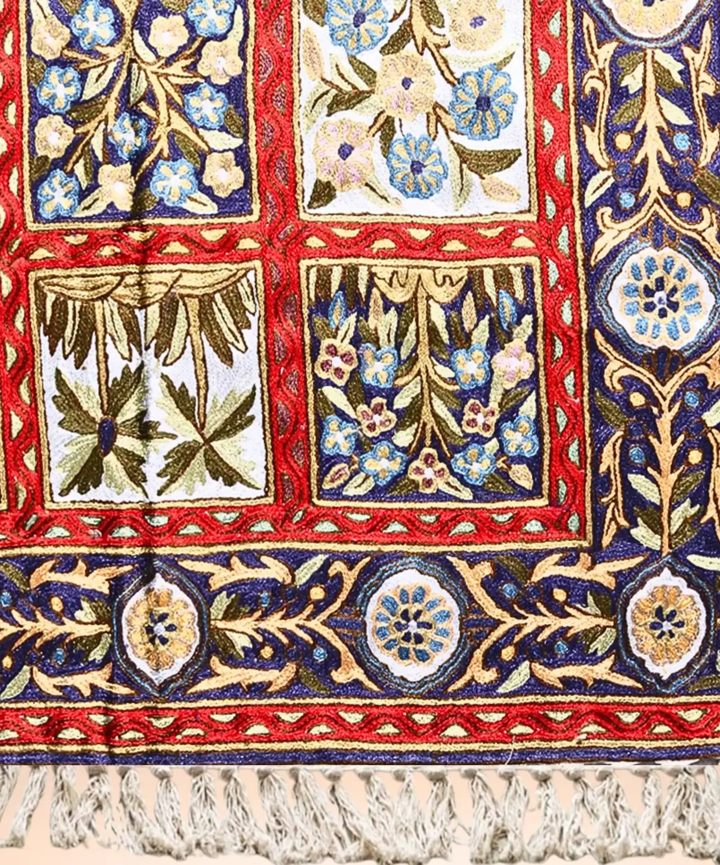 Floral Silk Rug - Image 3