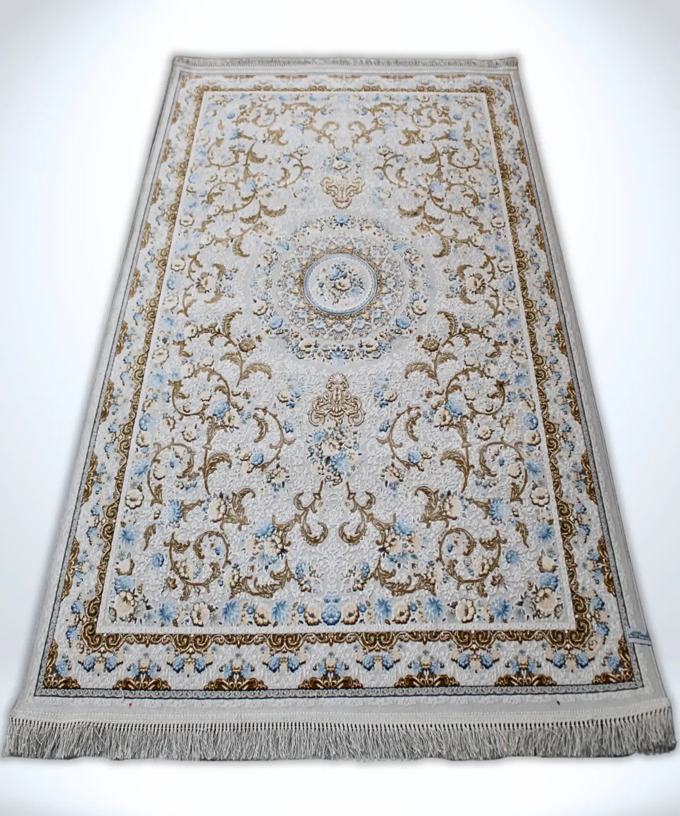 Floral Woollen Carpet (5' x 7' Ft.) - Image 3