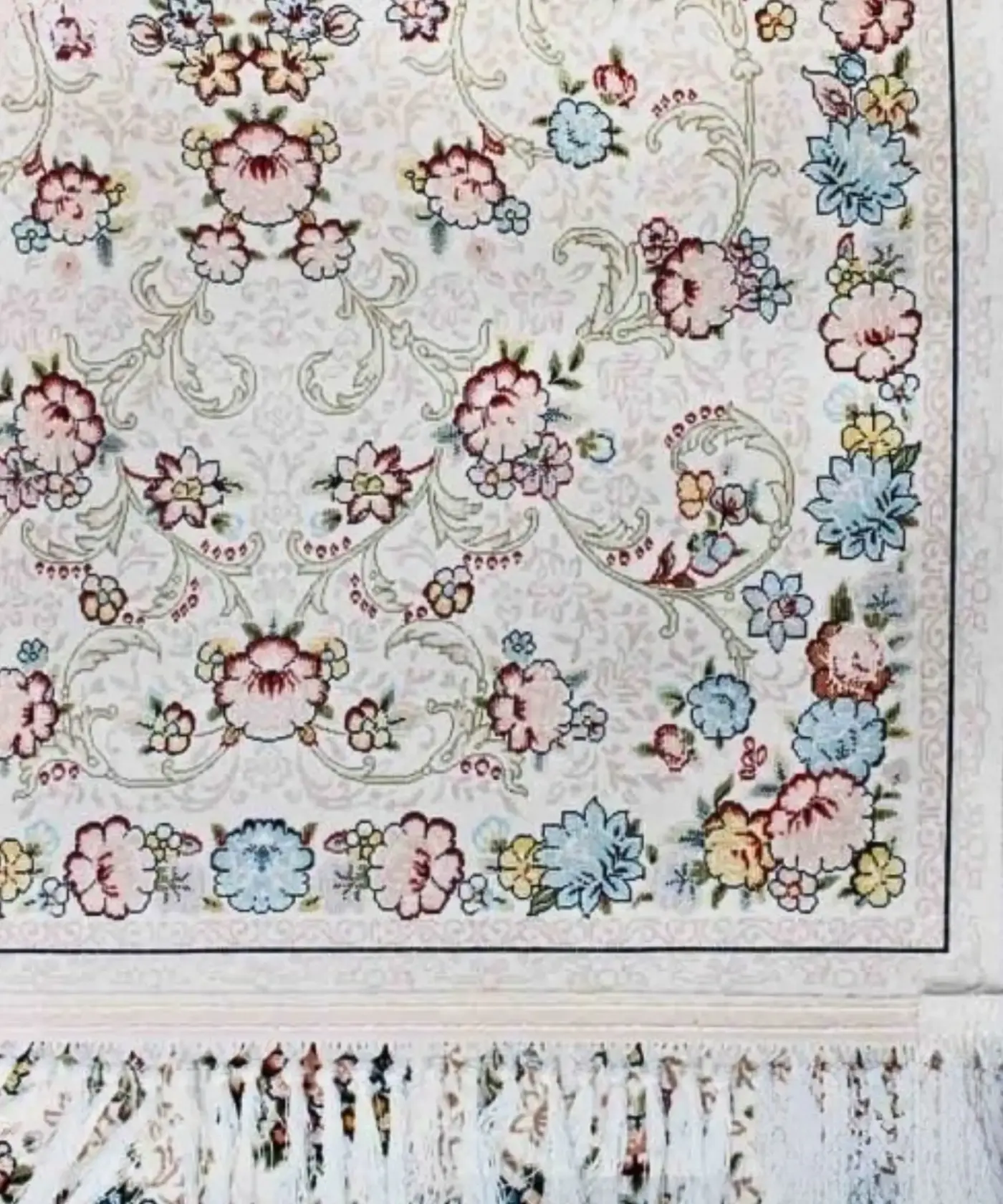 Floral Woollen Carpet [2′ x 6′ Ft.] - Image 2