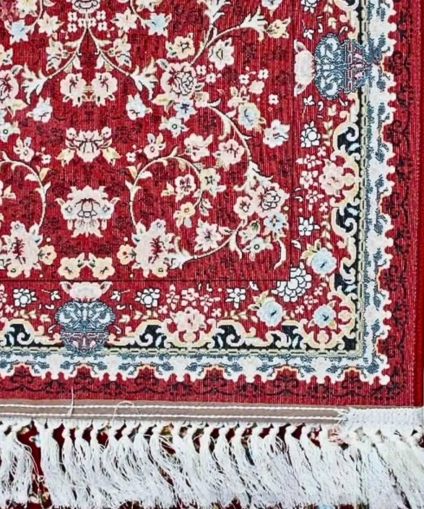 Floral Woollen Carpet (2′ x 5′ Ft) - Image 3