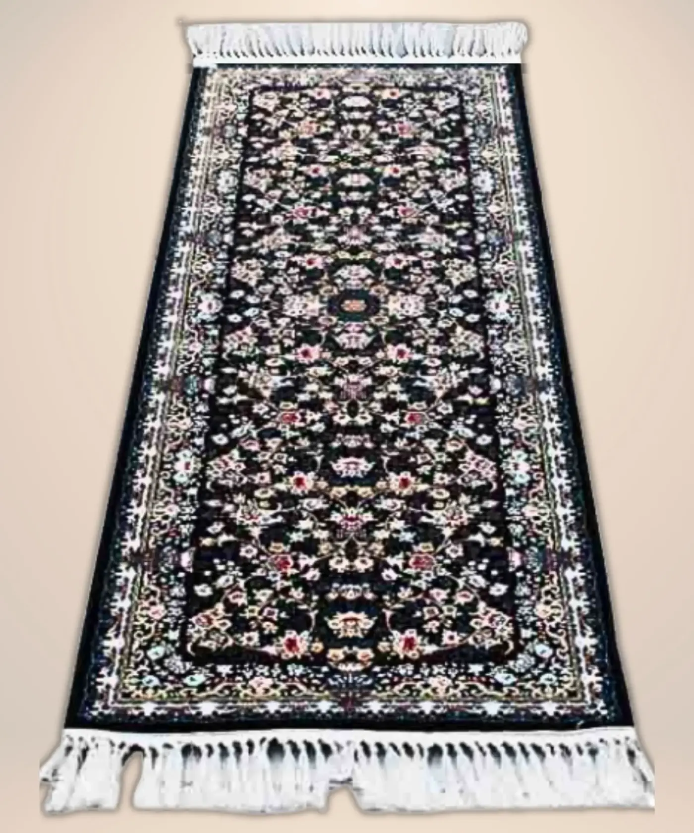 Floral Woollen Carpet [2′ x 6′ Ft.] - Image 3