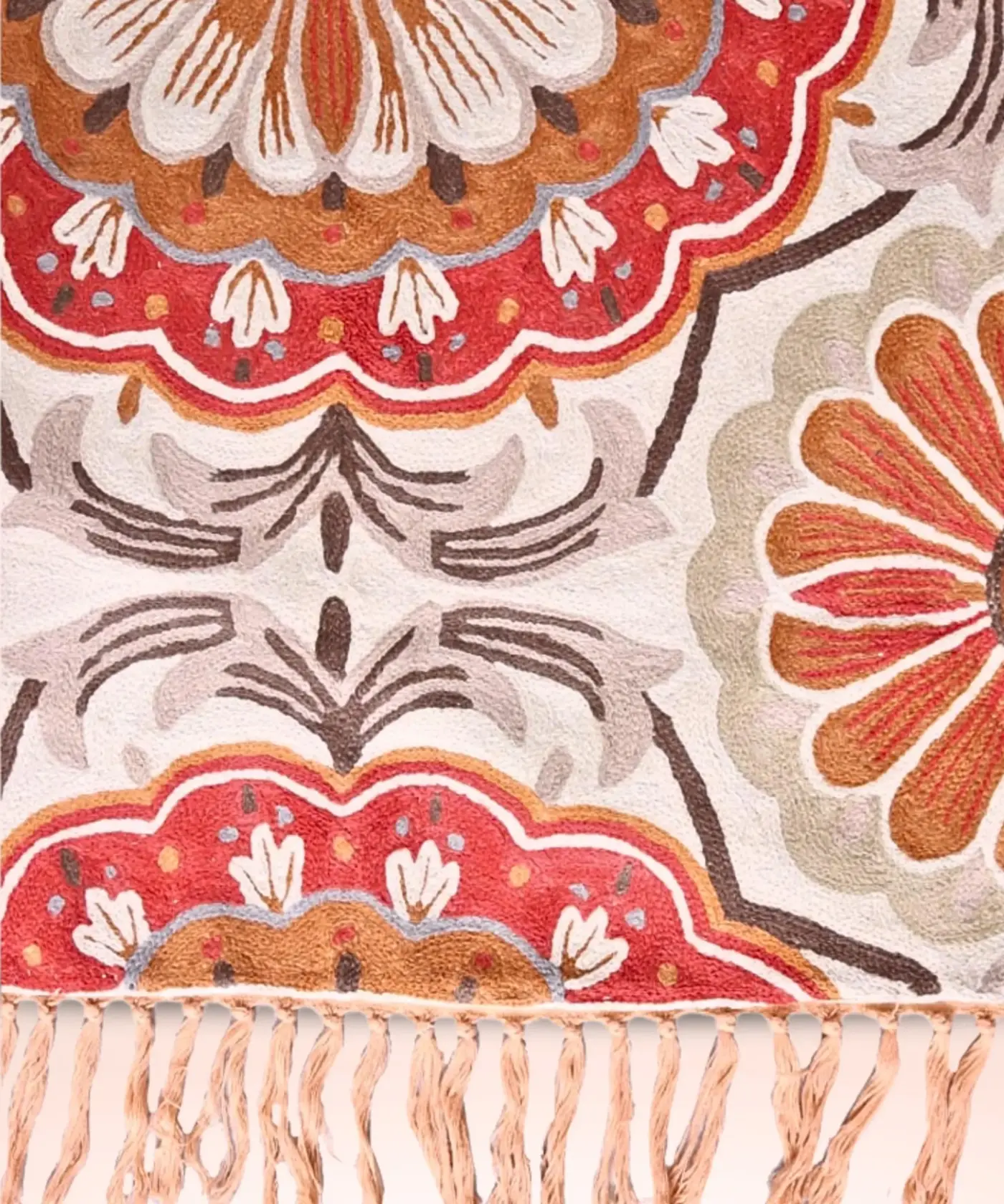 Floral Woollen Rug - Image 3