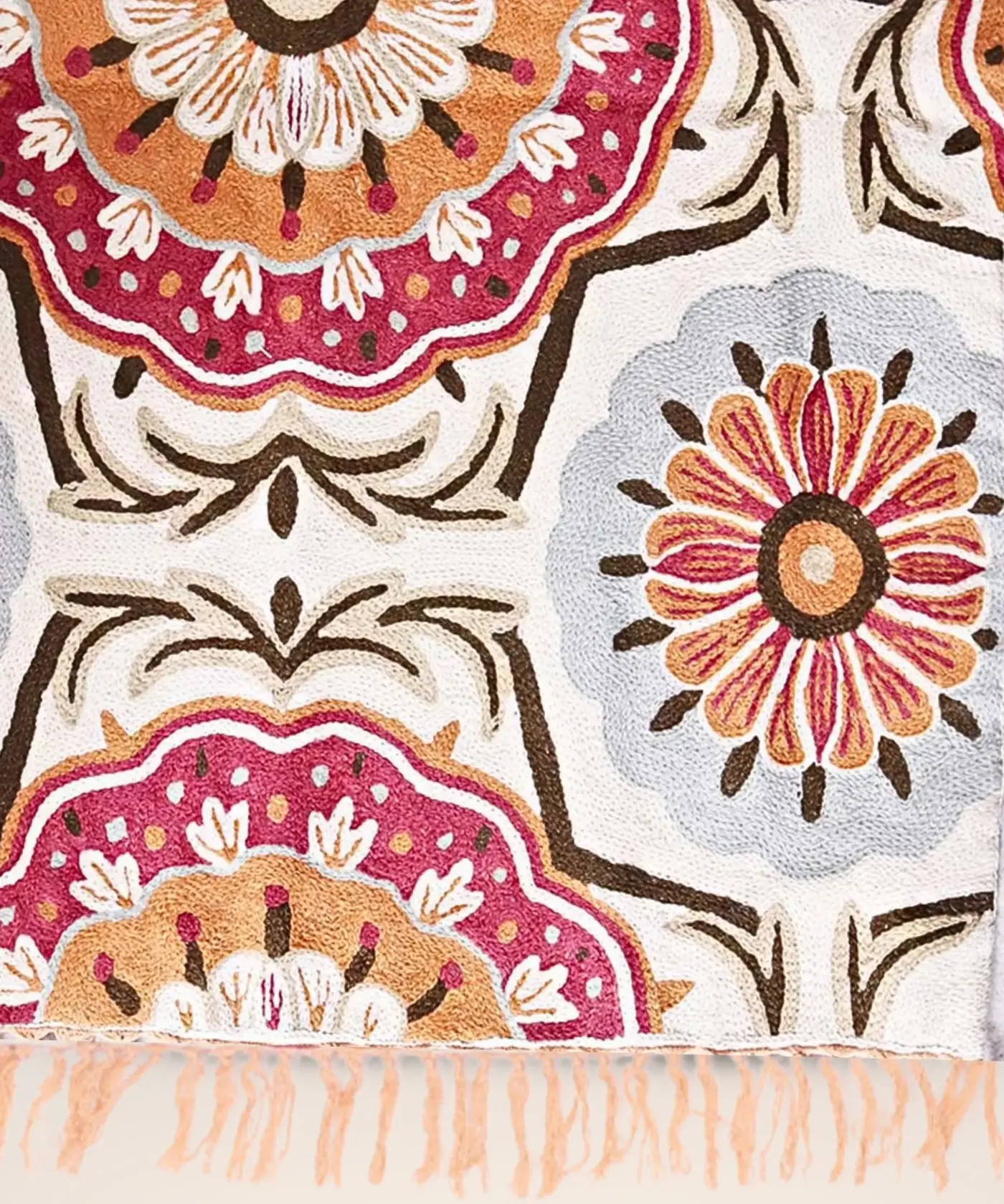Floral Woollen Rug - Image 3