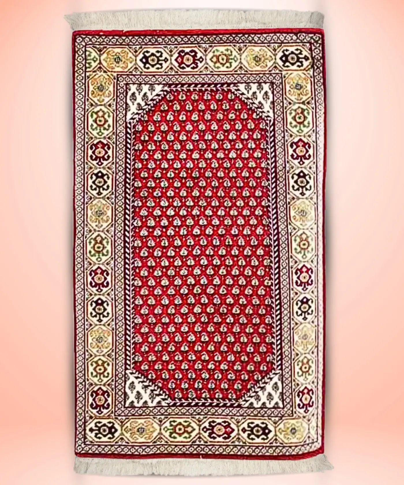 Floral HM Woollen Carpet (2.5' x 4.5' Ft.) - Image 2