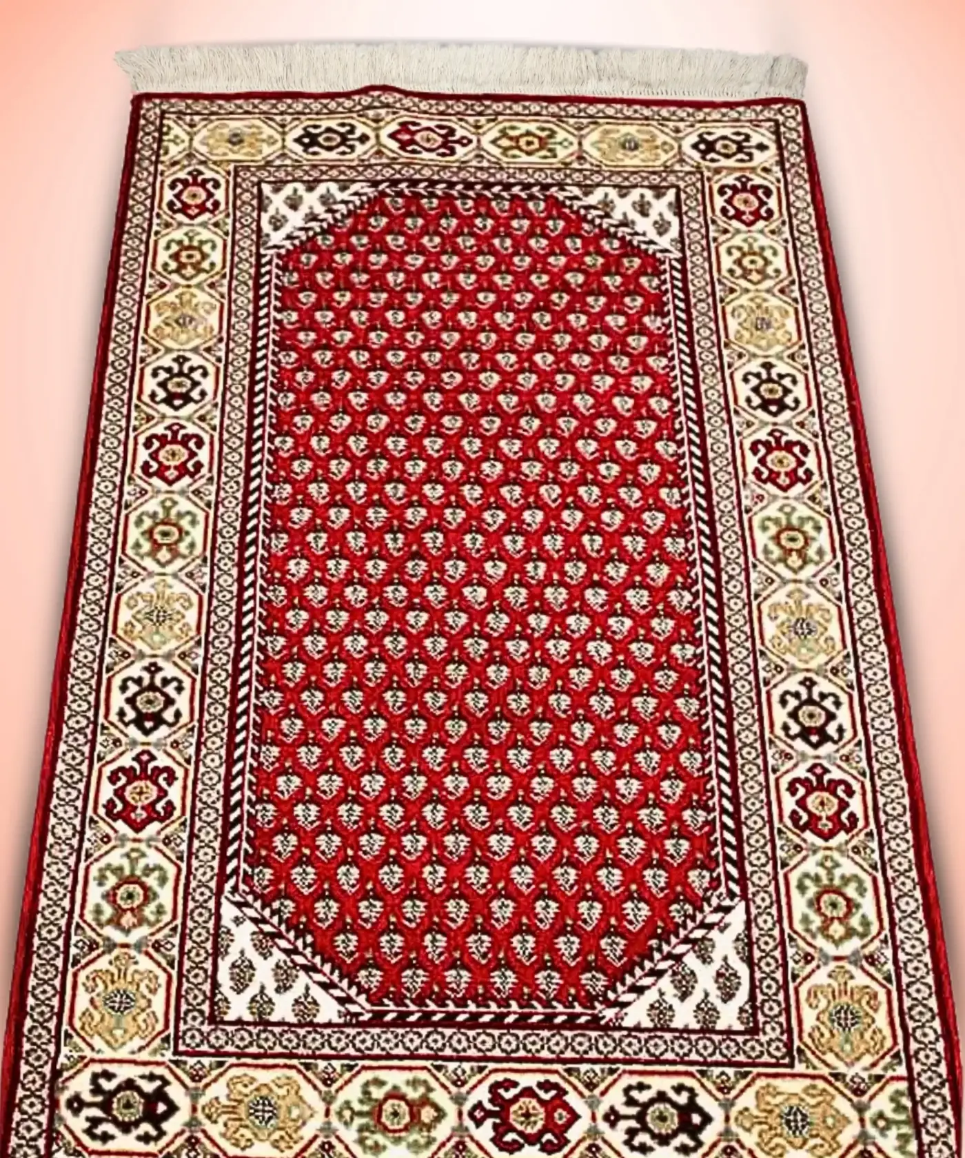 Floral HM Woollen Carpet (2.5' x 4.5' Ft.) - Image 4