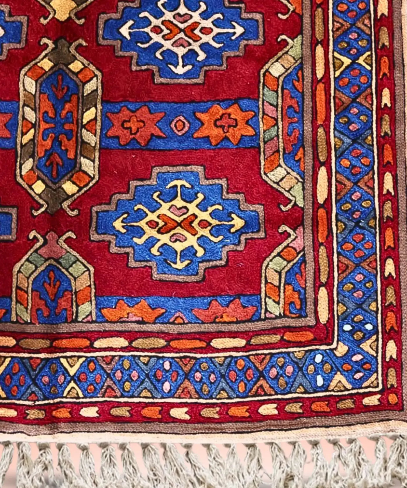 Geometrical Woollen Rug - Image 2