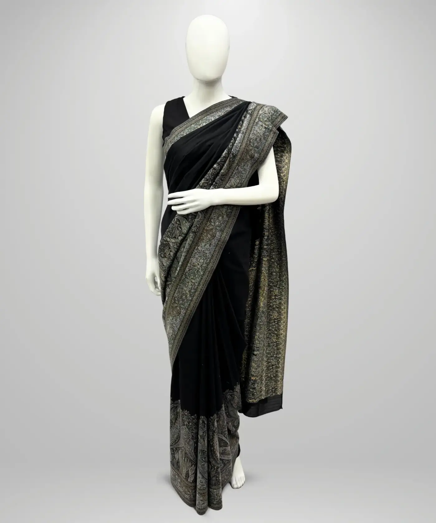 Shawl Men's Pashmina Aari - Image 14