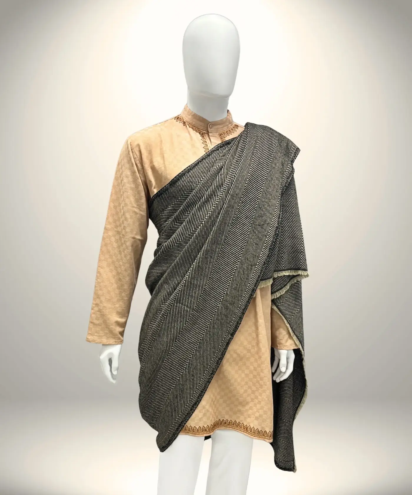 Shawl Men's Herringbone - Image 20