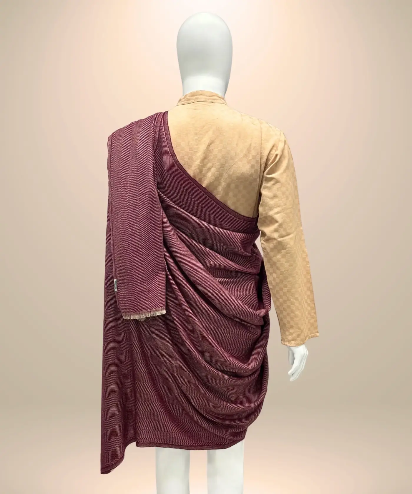 Shawl Men's Herringbone - Image 35