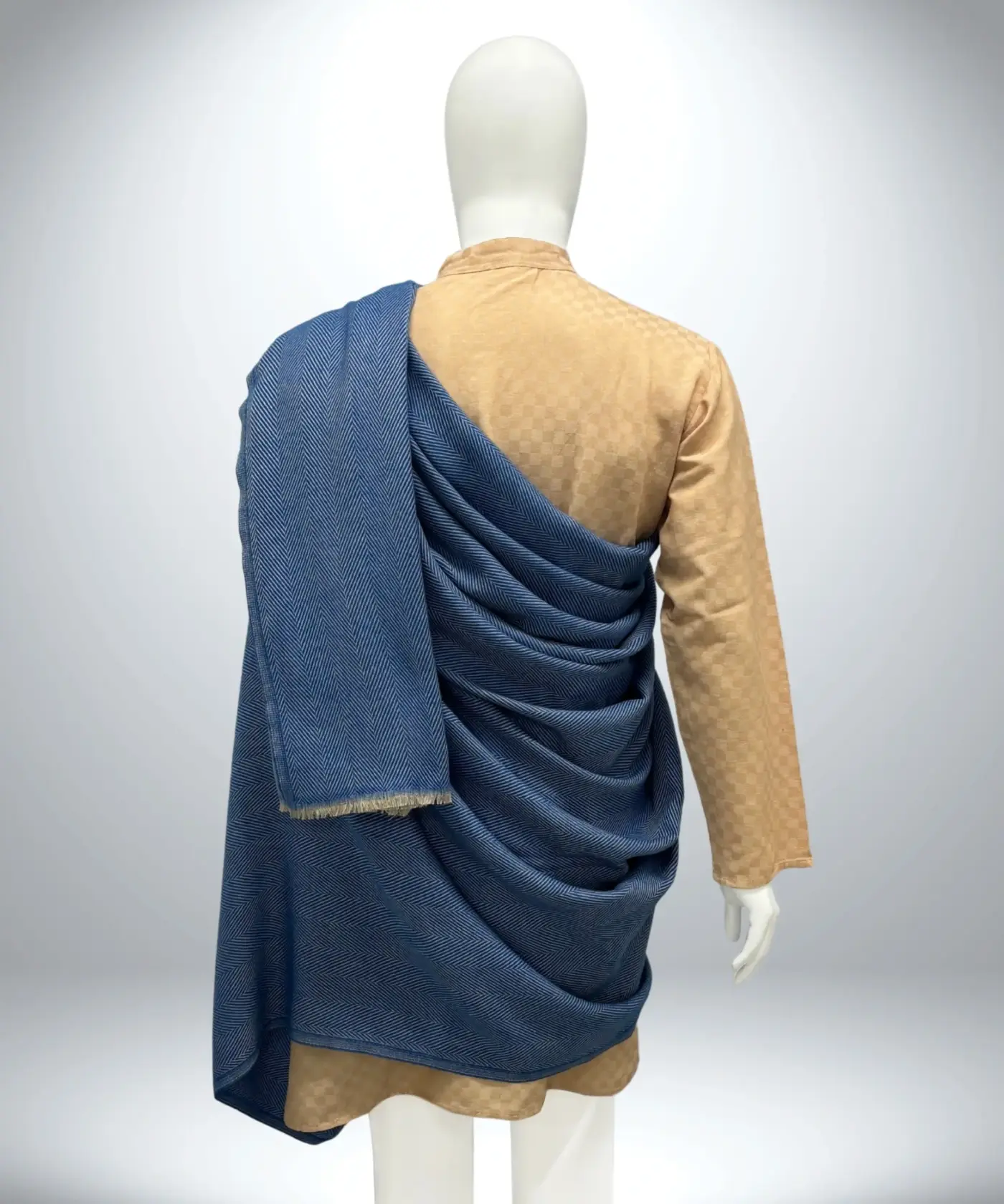 Shawl Men's Herringbone - Image 42