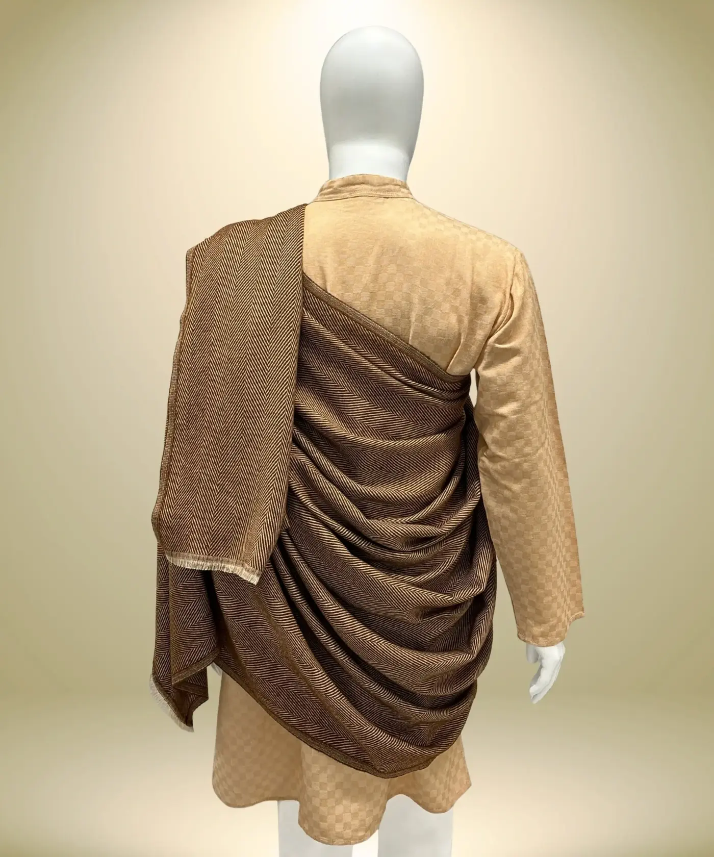 Shawl Men's Herringbone - Image 52