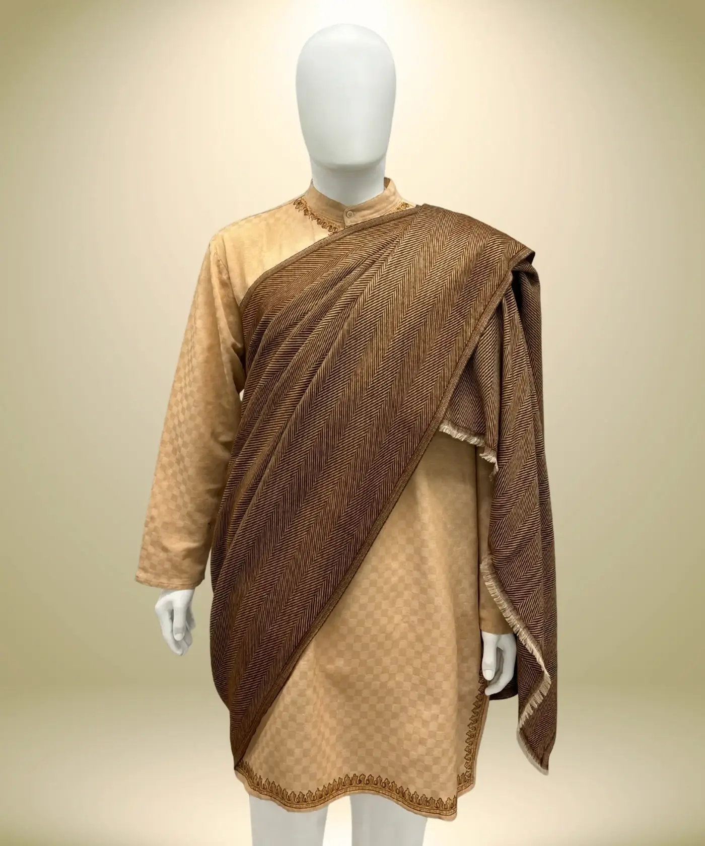 Shawl Men's Herringbone - Image 31