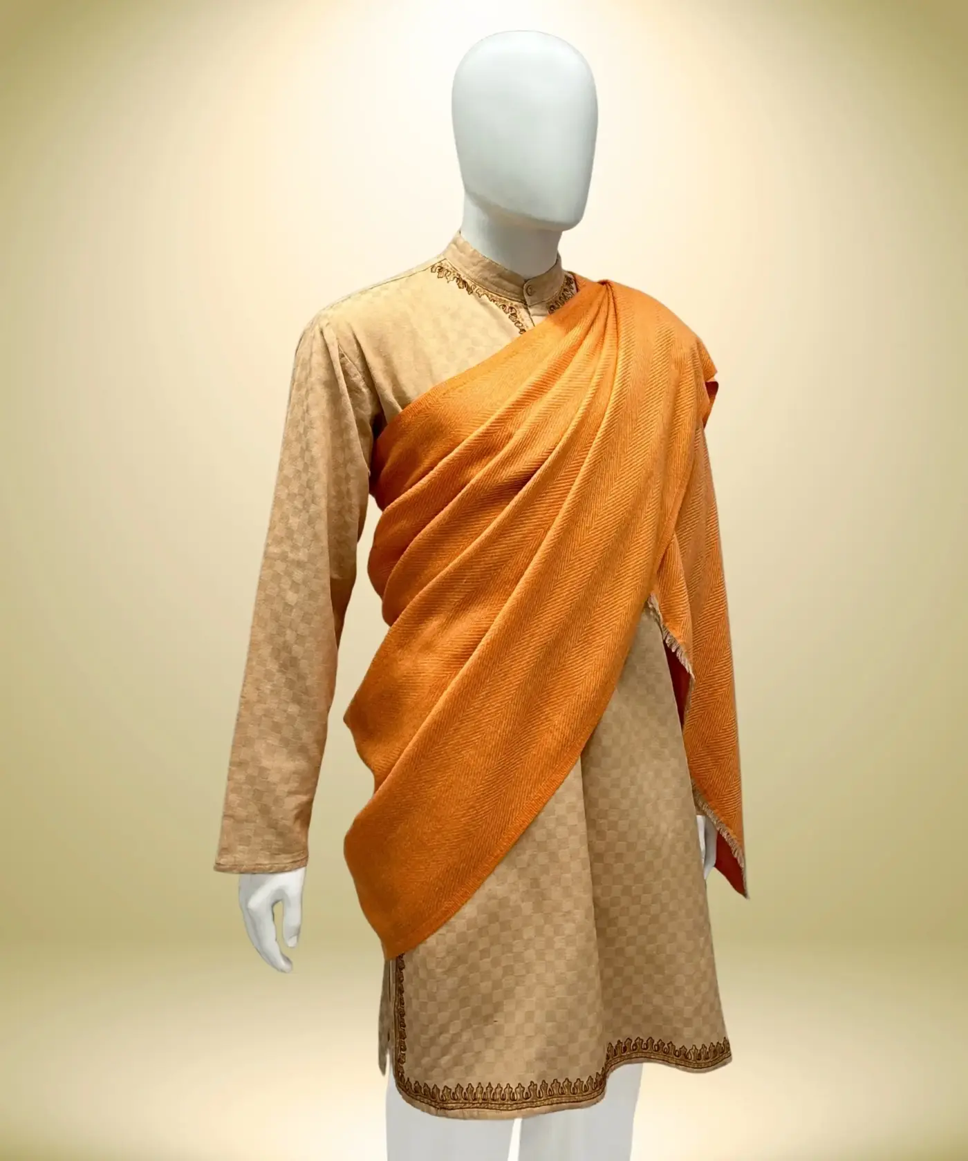 Shawl Men's Herringbone - Image 63