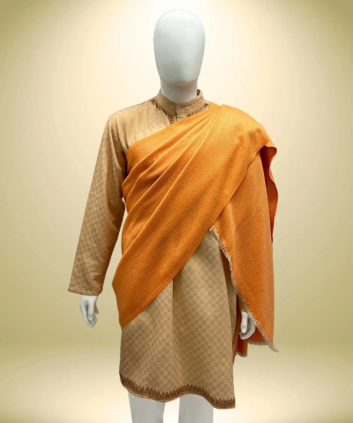 Shawl Men's Herringbone - Image 62