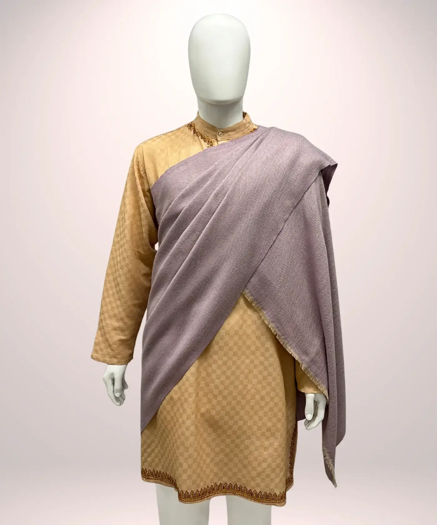 Shawl Men's Herringbone - Image 69