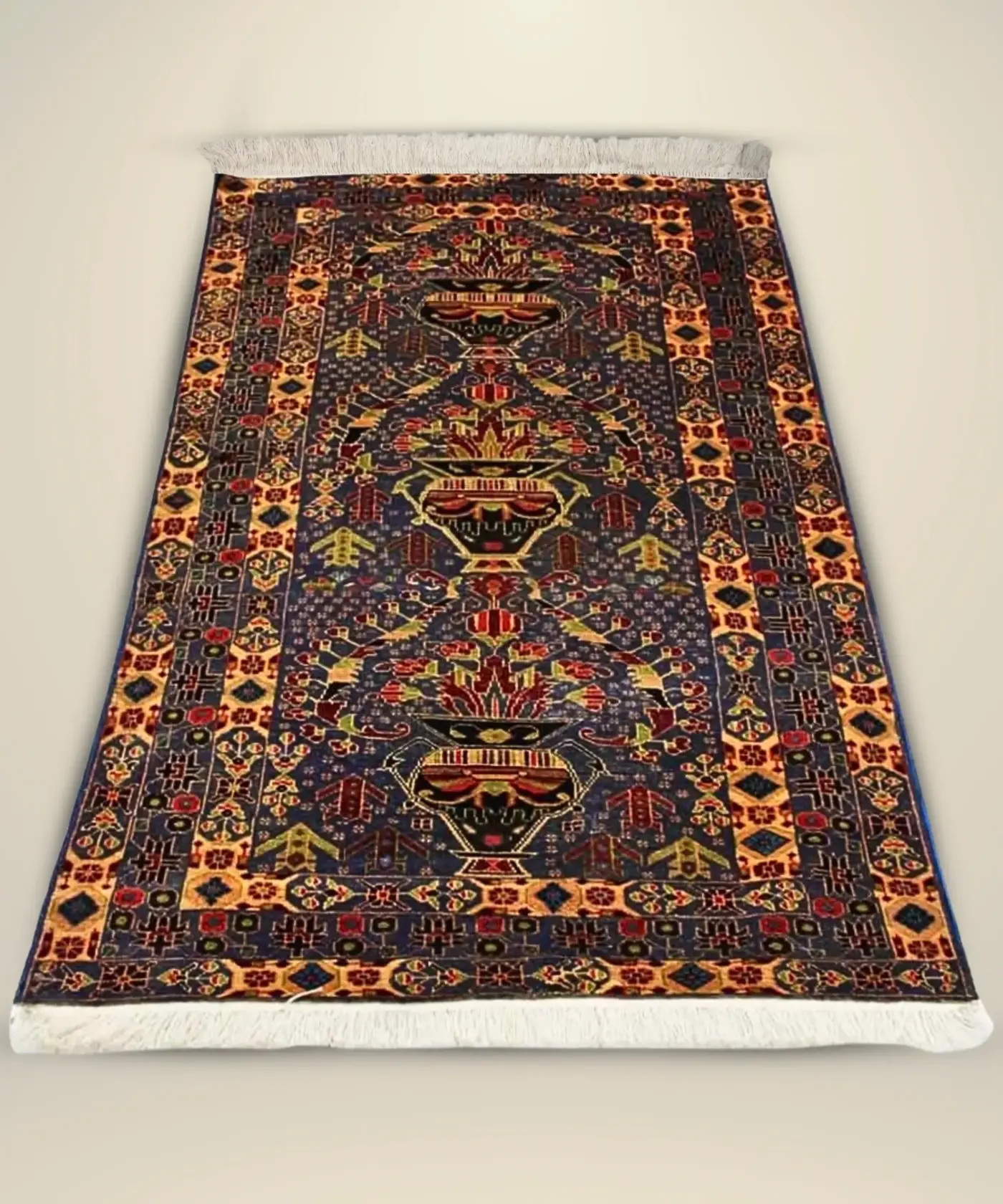Oriental HM Woollen Carpet (4' x 6' Ft.) - Image 3
