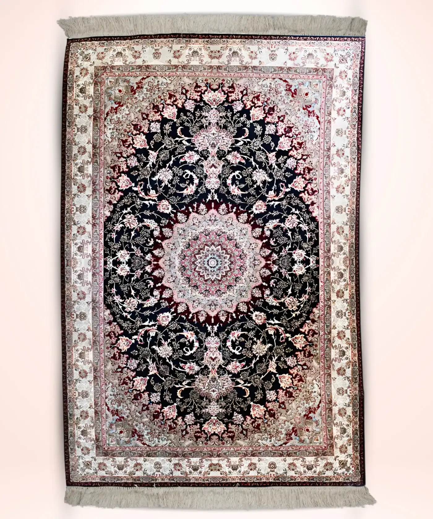Oriental Woollen Carpet (6' x 9' ft.) - Image 4