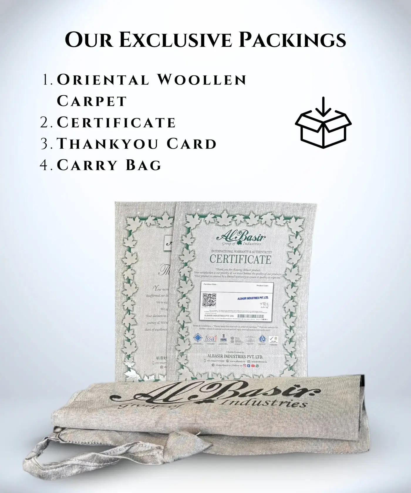 Oriental Woollen Carpet (2' x 3' Ft.) - Image 7